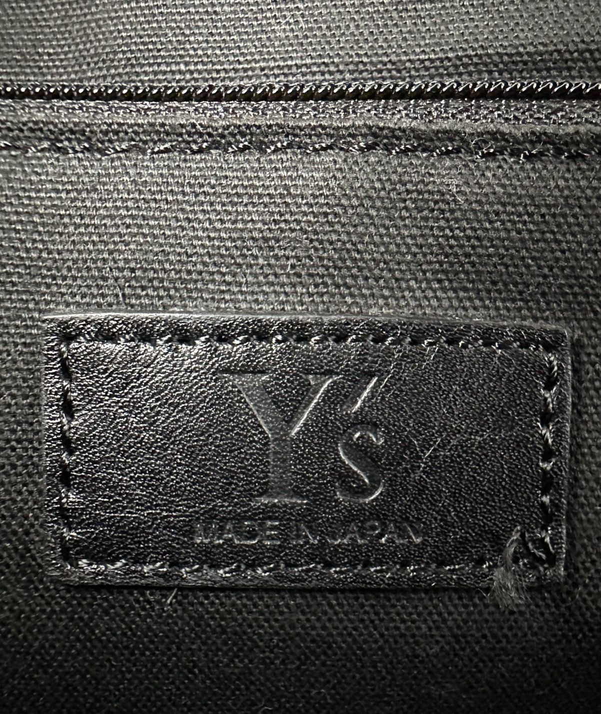 Yohji Yamamoto Y’s - Yohji Yamamoto Double Claps - Top Handle Leather Bag Size ONE SIZE - 14 Thumbnail