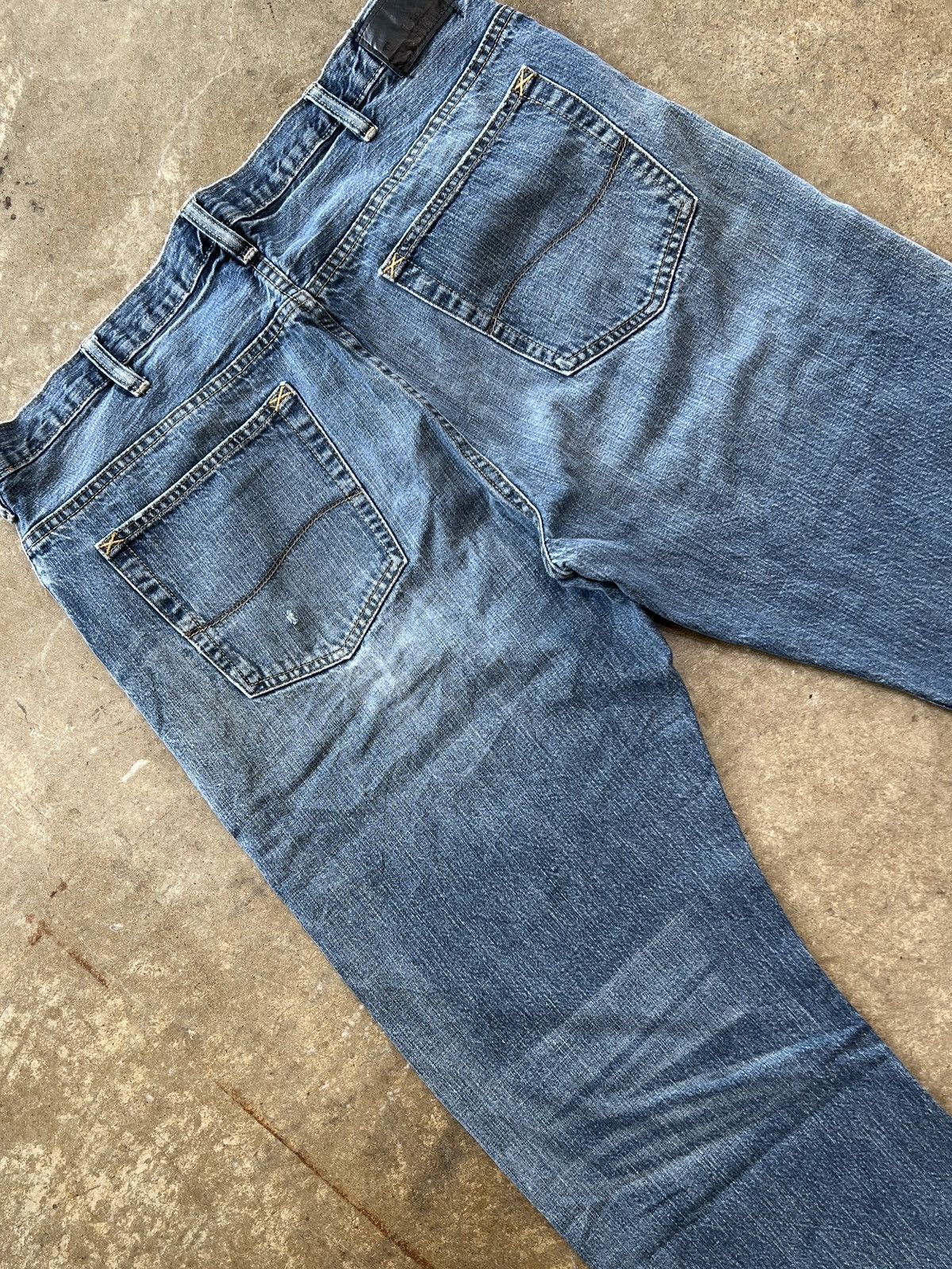 Lee Lee Dungarees Relaxed Bootcut sz. 36 Size US 36 / EU 52 - 4 Thumbnail