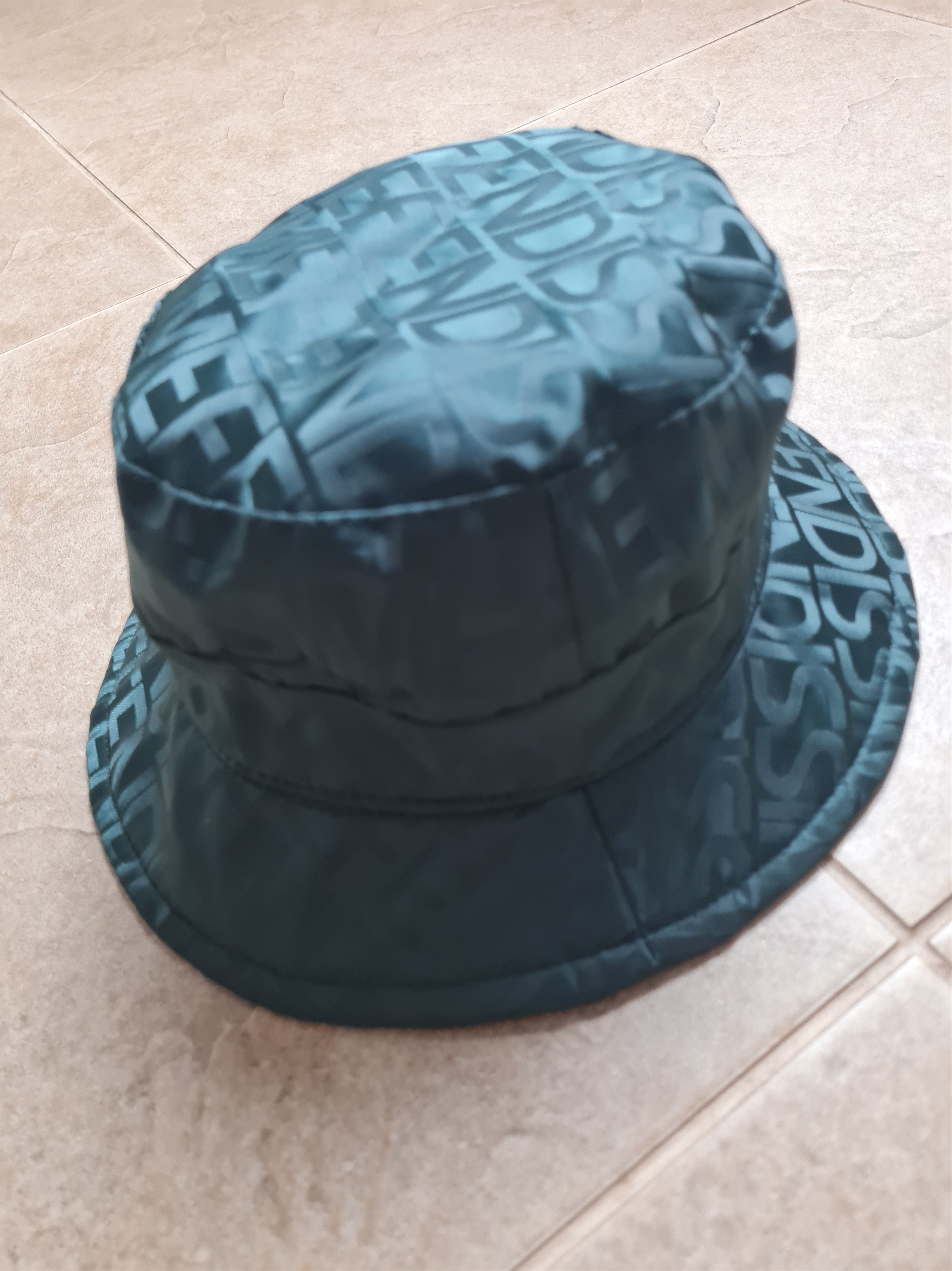 Fendi Fendissime bucket hat monogram by Fendi unisex Green Logo Size ONE SIZE - 14 Thumbnail