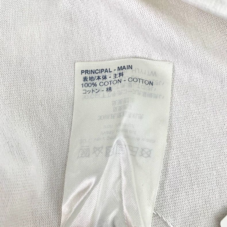 Louis Vuitton Louis Vuitton White logo monogrammed cotton crewneck short Size US M / EU 48-50 / 2 - 8 Thumbnail
