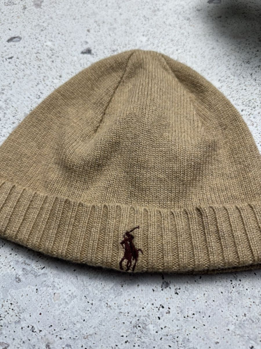 Polo Ralph Lauren × Vintage Winter hat Polo Ralph Lauren Vintage Red Horse Size ONE SIZE - 2 Thumbnail
