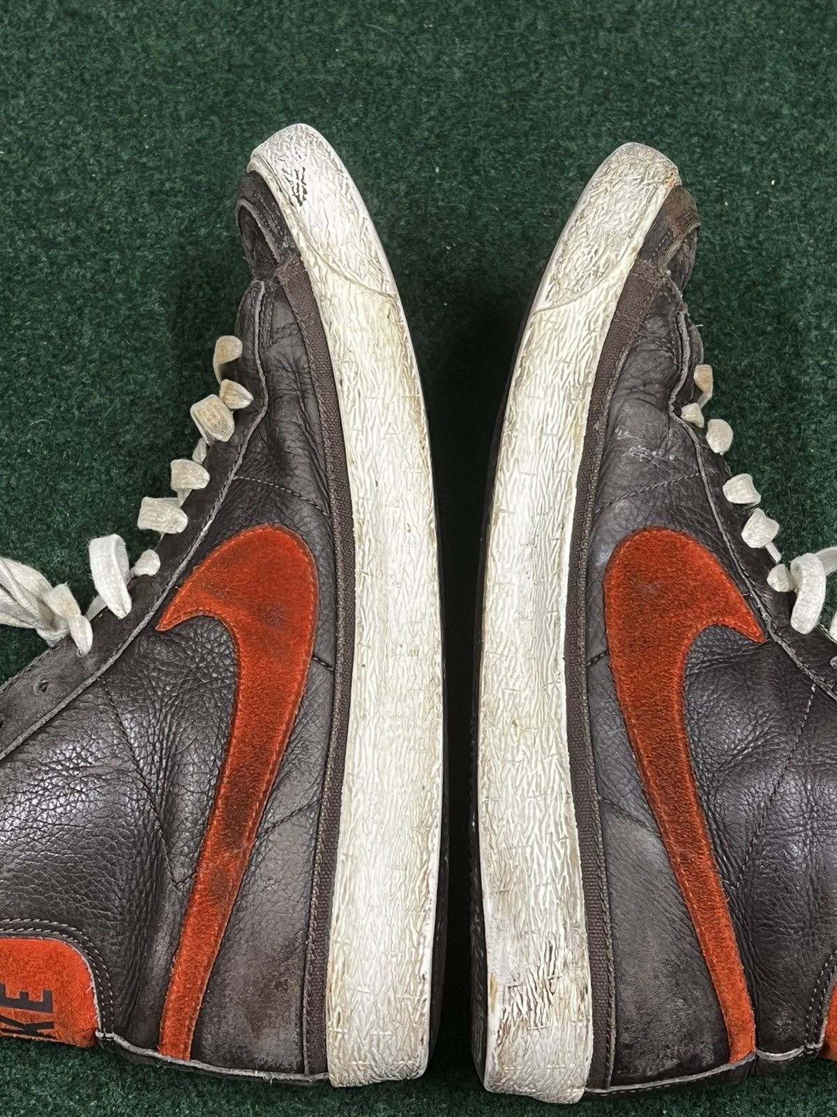 Nike Vintage Nike Blazer Mid 6.0 Premium Brown Leather Size US 10 / EU 43 - 4 Thumbnail