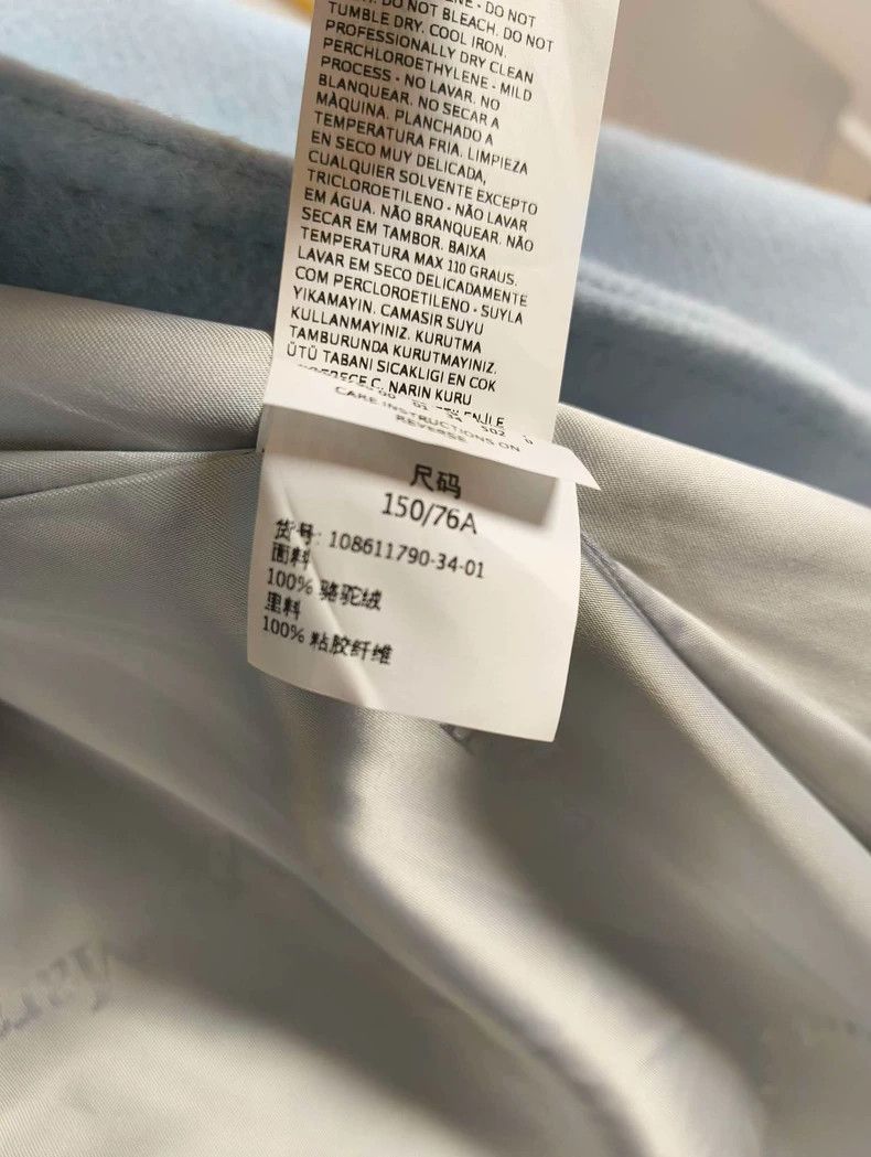 Max Mara Max Mara Rialto Blue Camel Coat Size S / US 4 / IT 40 - 6 Thumbnail