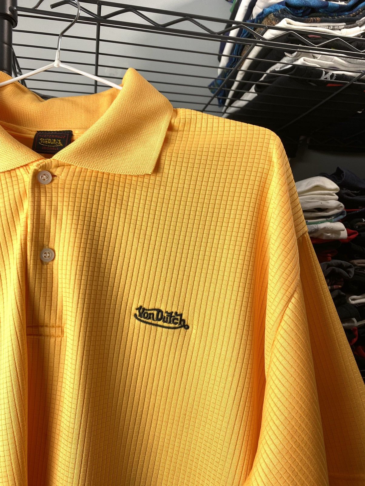Von Dutch 1990’s Vintage Von Dutch Polo Shirt Size US XL / EU 56 / 4 - 3 Thumbnail