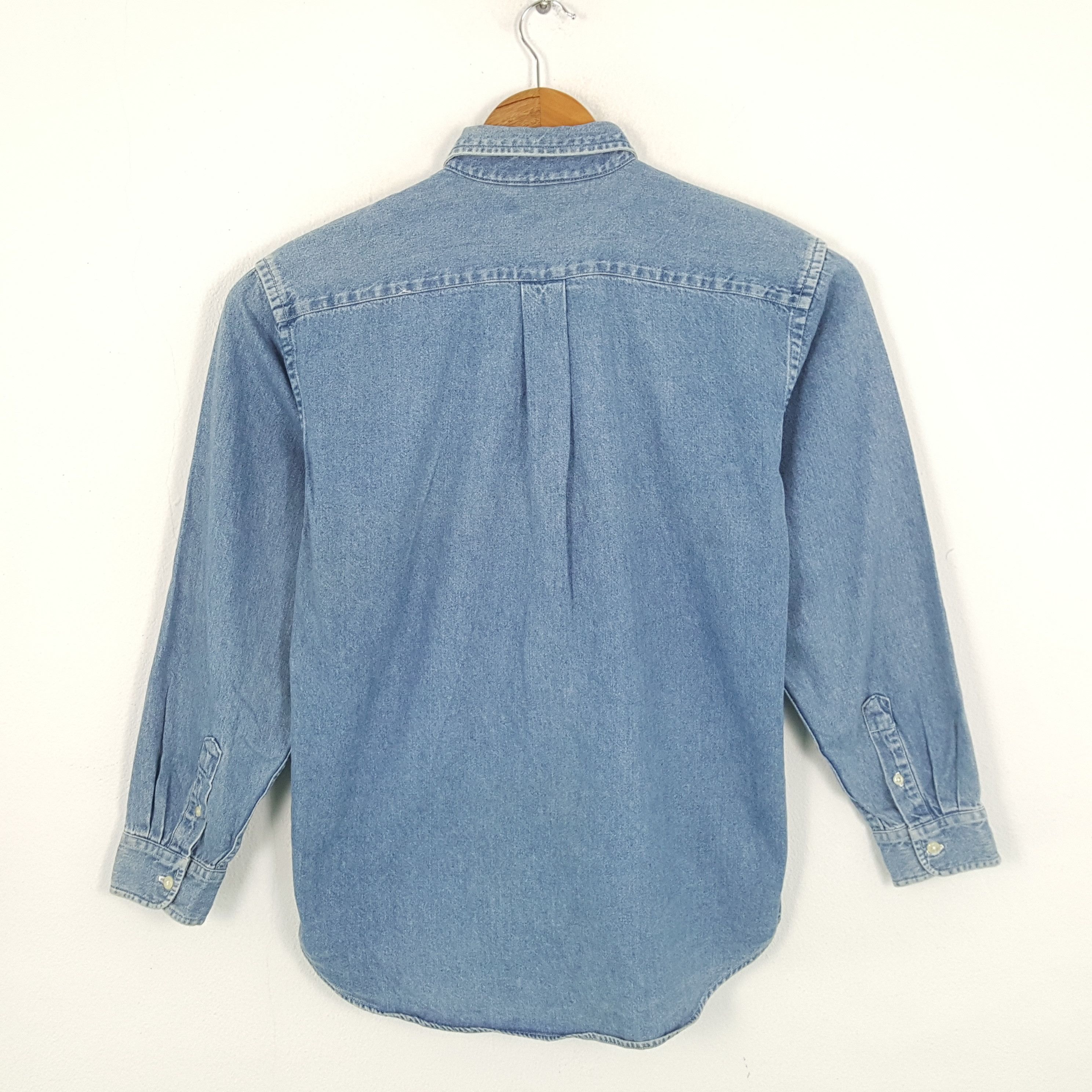 Polo Ralph Lauren × Vintage Vintage POLO by RALPH LAUREN Fashion Brand Denim Shirts Size US M / EU 48-50 / 2 - 3 Thumbnail