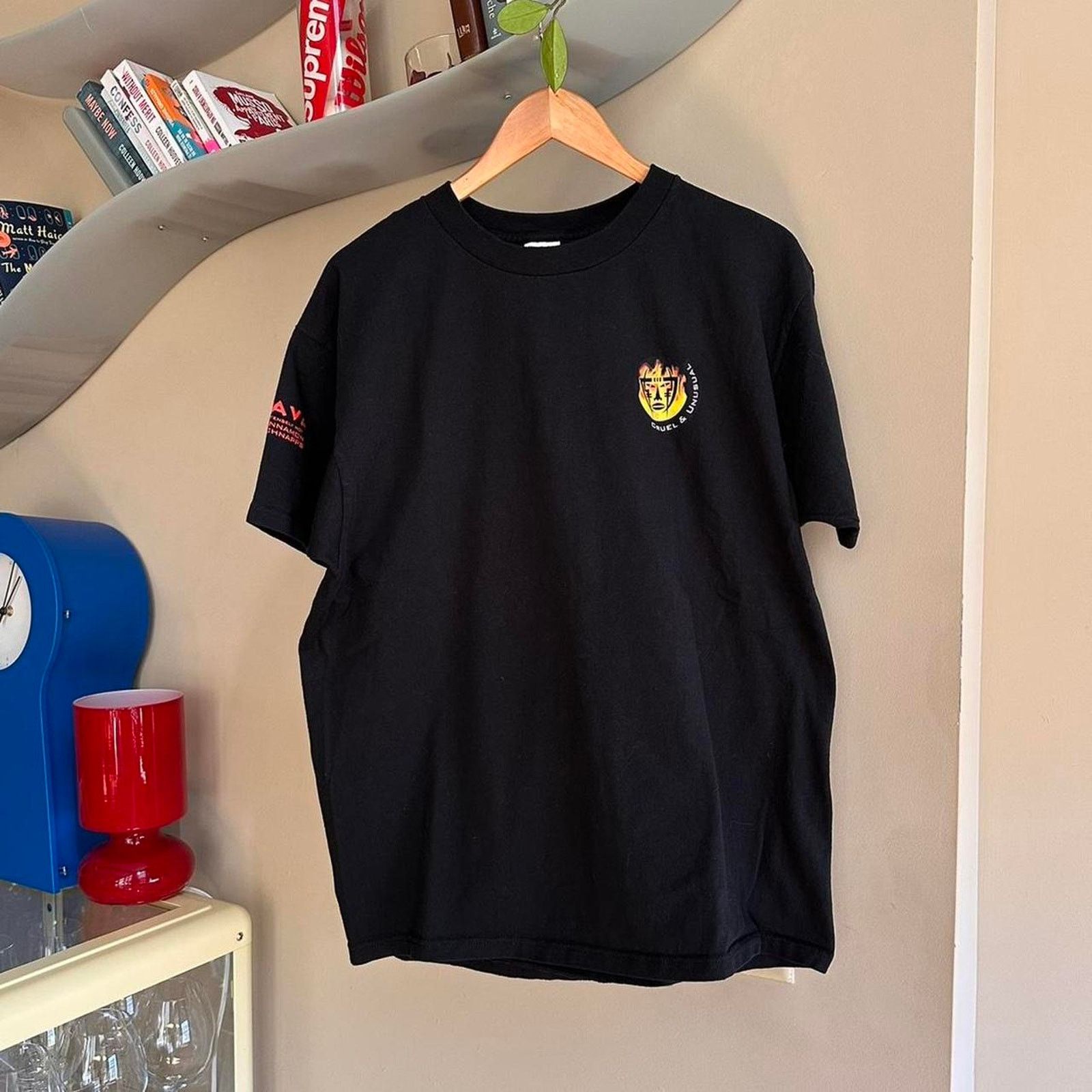 Fruit Of The Loom × Vintage Vintage Cruel And Unusual Promo Shirt Size US XL / EU 56 / 4 - 3 Thumbnail