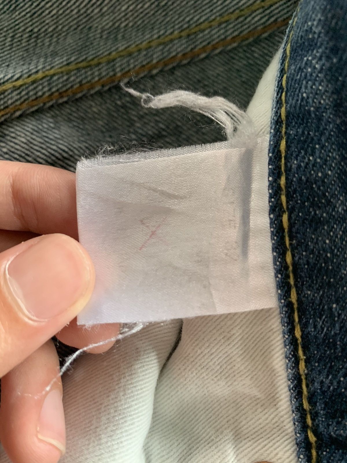 KOJIMA GENES KOJIMA SELVEDGE BUTTON FLY FADED JAPANESE DISTRESSED DENIM Size US 30 / EU 46 - 16 Thumbnail