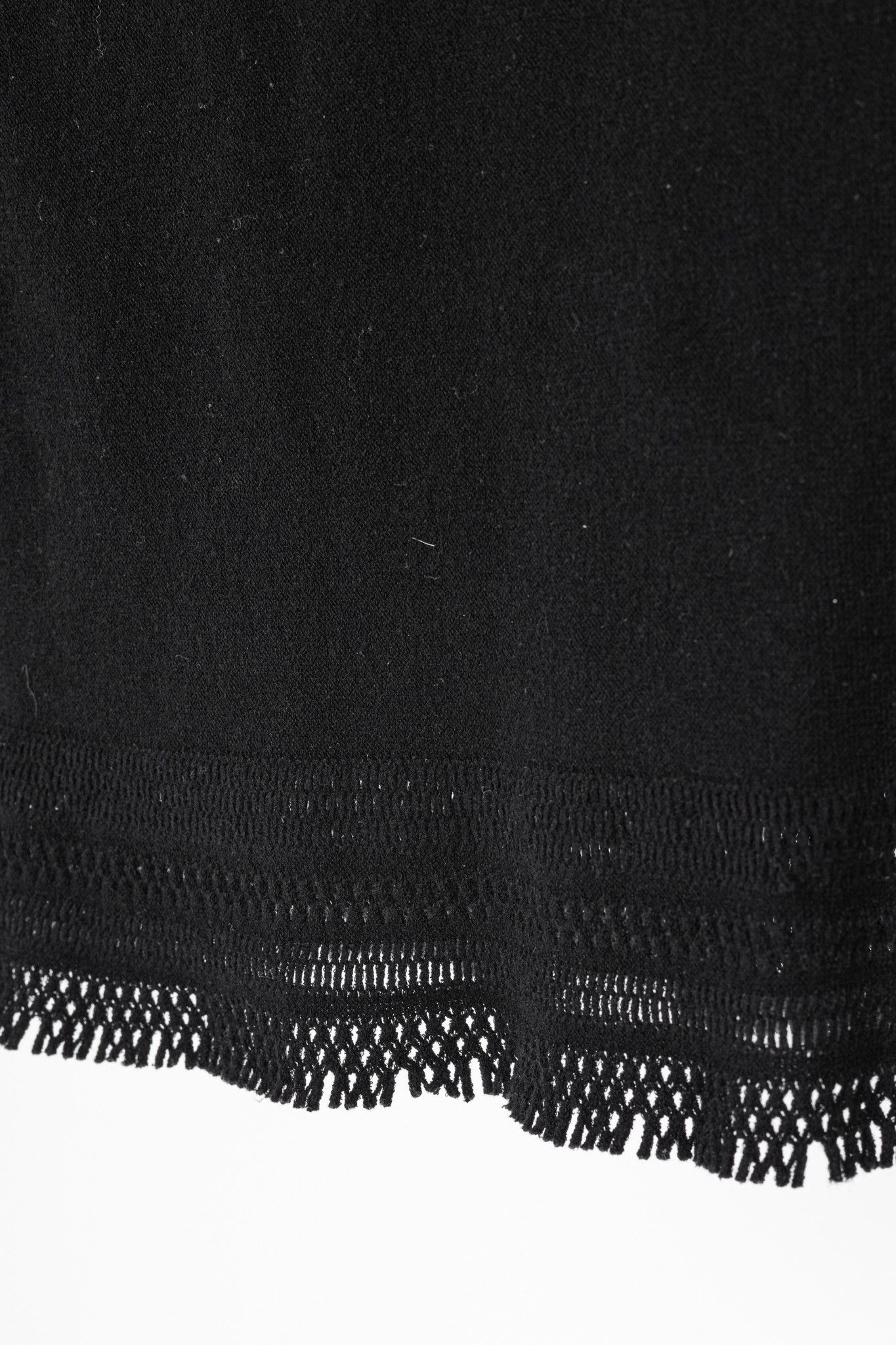 Issey Miyake Issey Miyake Fete A-Poc Black Knit Pointelle Turtleneck Size S / US 4 / IT 40 - 6 Thumbnail
