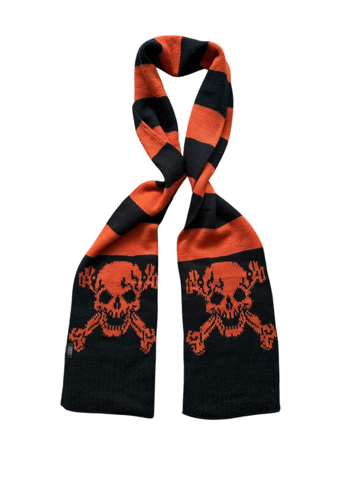 Japanese Brand 2010's Ryoko Kikuchi skull wool muffler Size ONE SIZE - 3 Thumbnail