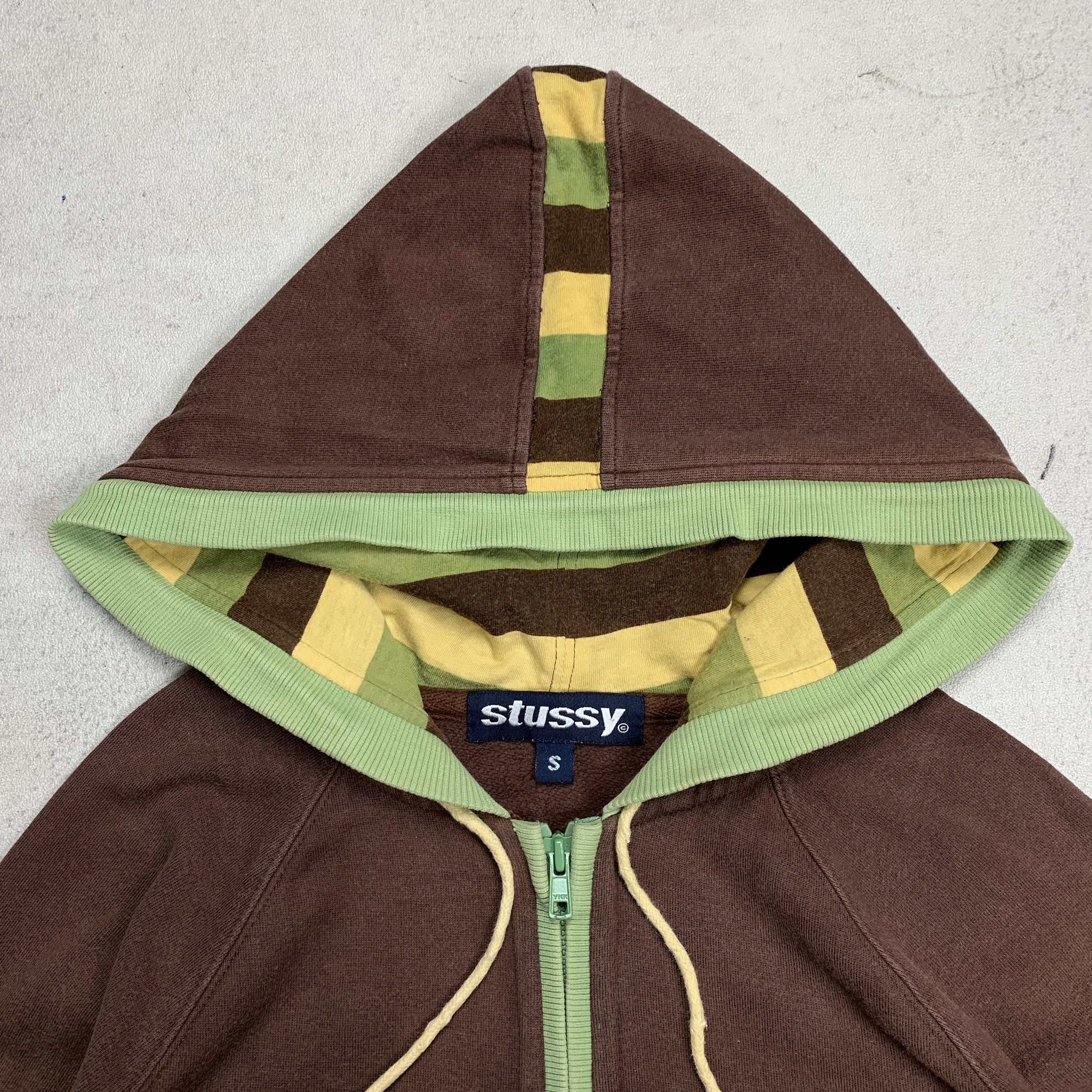Stussy Vintage 90s Stussy Zip Up Hoodie Size S / US 4 / IT 40 - 6 Thumbnail