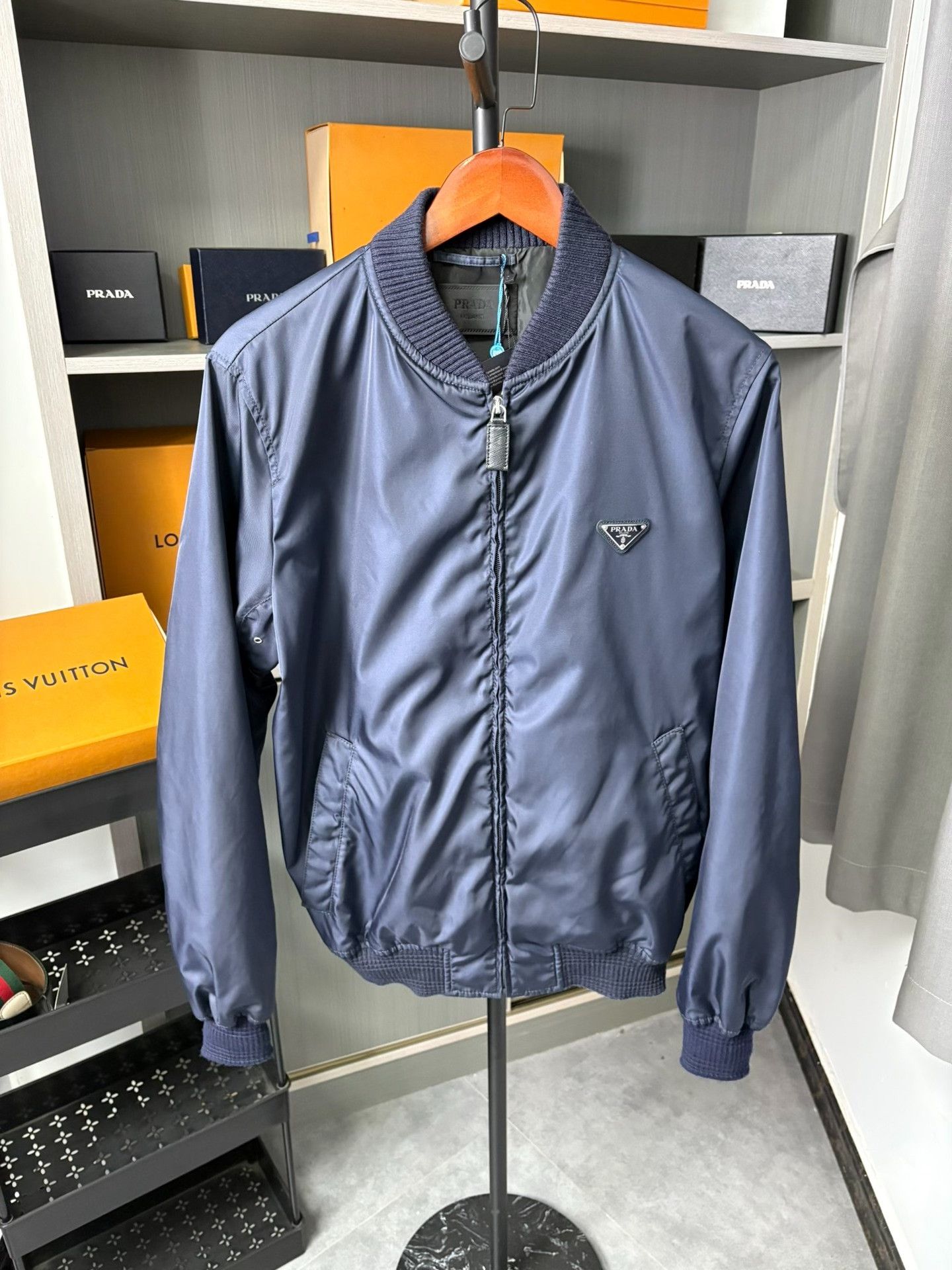Prada Prada Blue Light Jacket 48 Men Size US XL / EU 56 / 4 - 1 Thumbnail