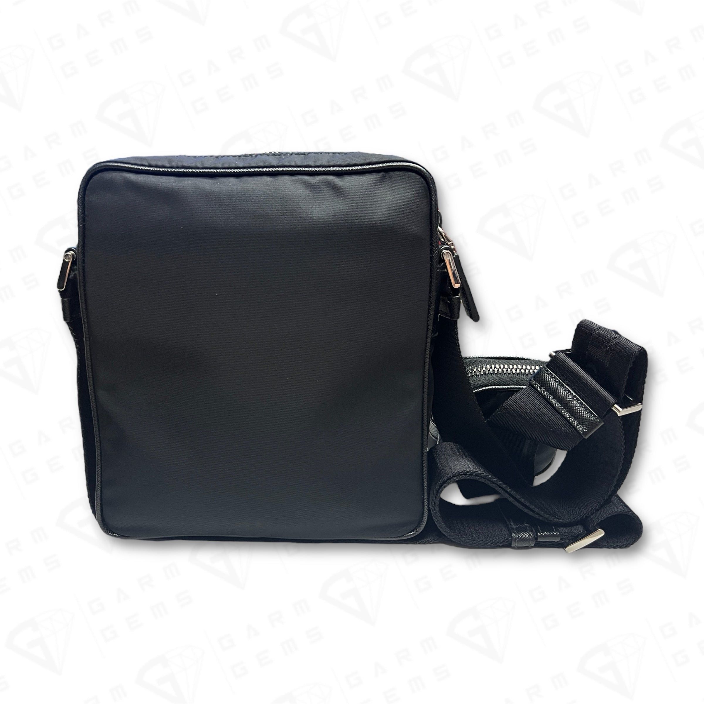 Prada Prada Re-Nylon and Saffiano Leather Crossbody Bag Size ONE SIZE - 2 Thumbnail