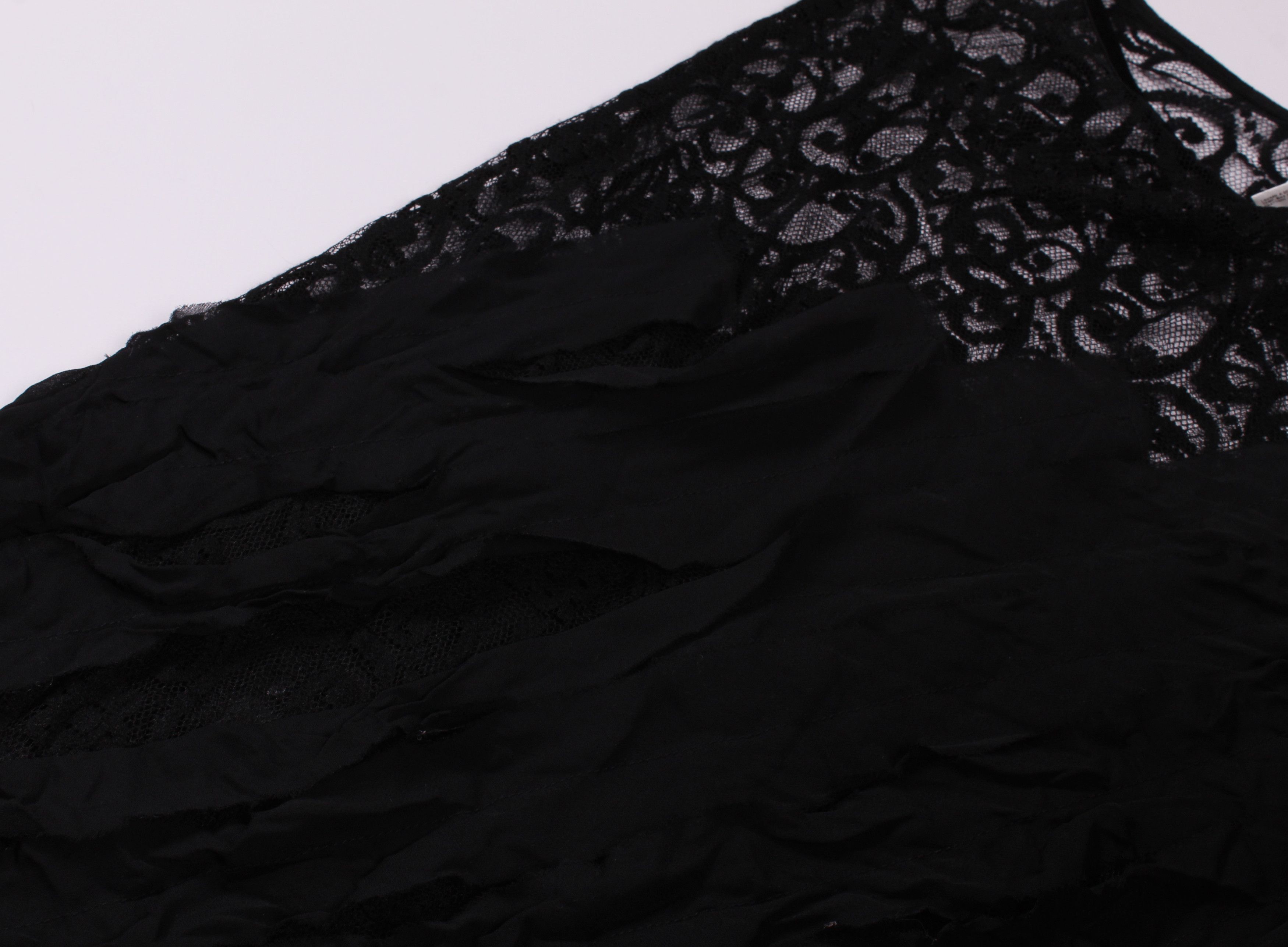 Pinko Vintage Rare PINKO Goth Grunge Sexy Skirt Size 26" / US 2 / IT 38 - 8 Thumbnail