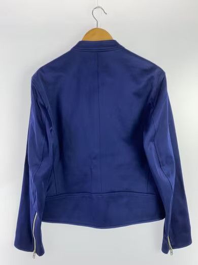 Maison Margiela Maison Margiela 19SS “8-Zig” Single Rider Jacket 50 Navy Size US M / EU 48-50 / 2 - 2 Thumbnail