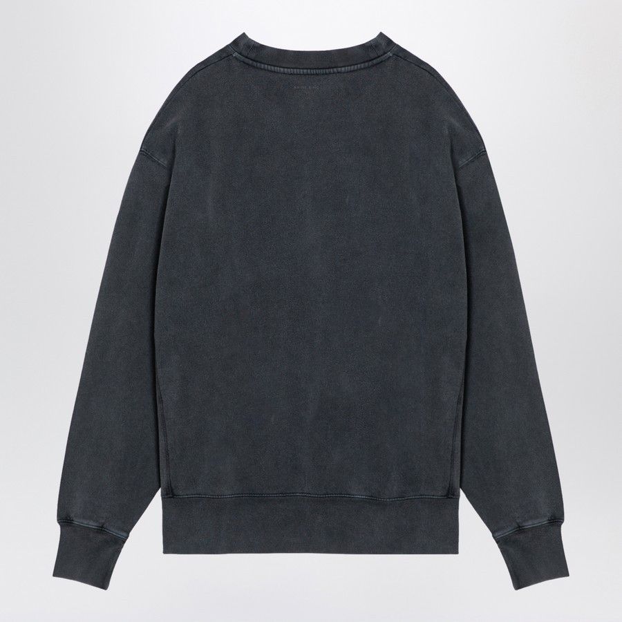 Anine Bing o1d2blof0724 Crew Neck Sweatshirts in Washed Black Size S / US 4 / IT 40 - 2 Thumbnail