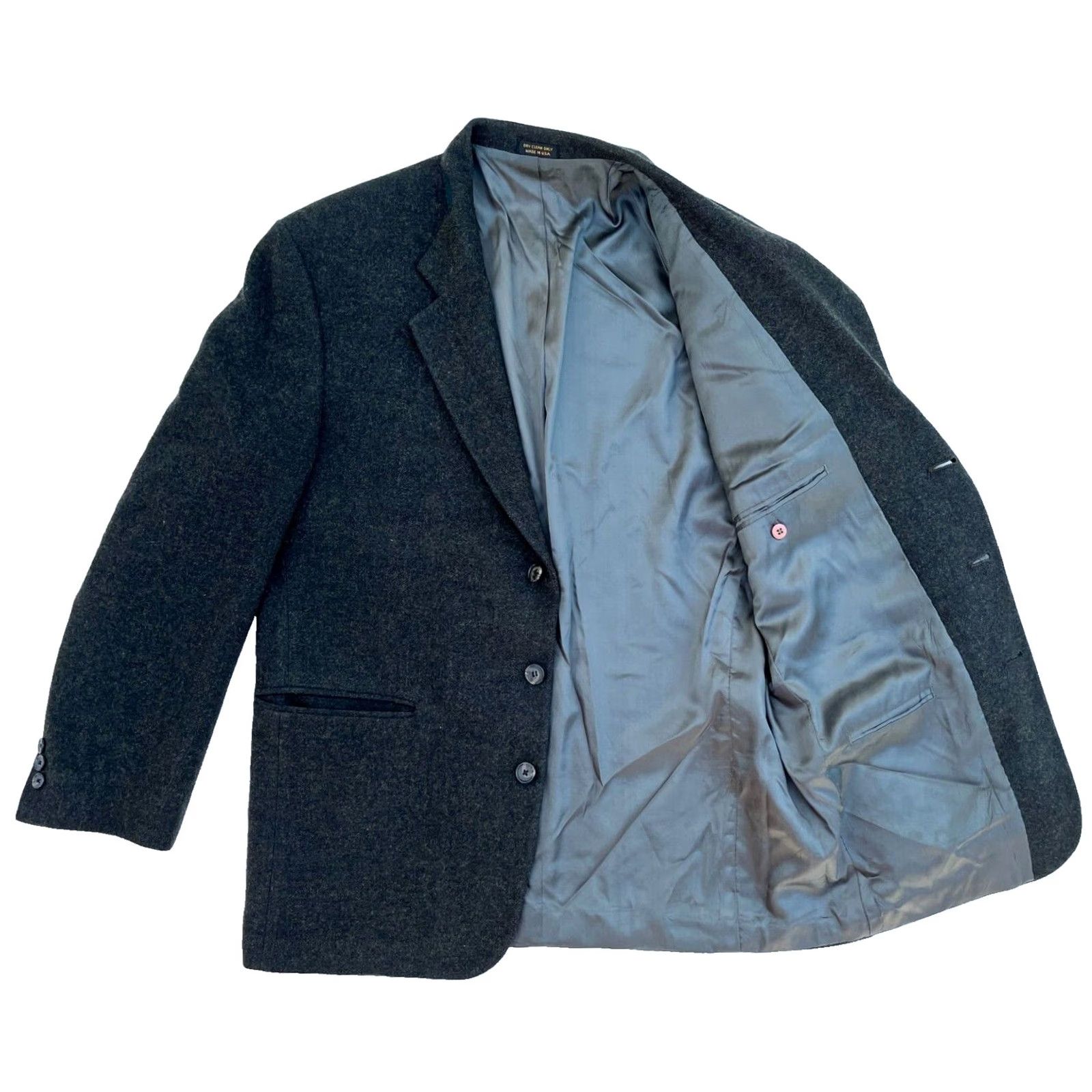 Eddie Bauer Eddie Bauer Blazer Mens Wool Mid-Length Dark Green 41R Vintage USA Size 41 Regular Jacket Coat Size 42R - 2 Thumbnail