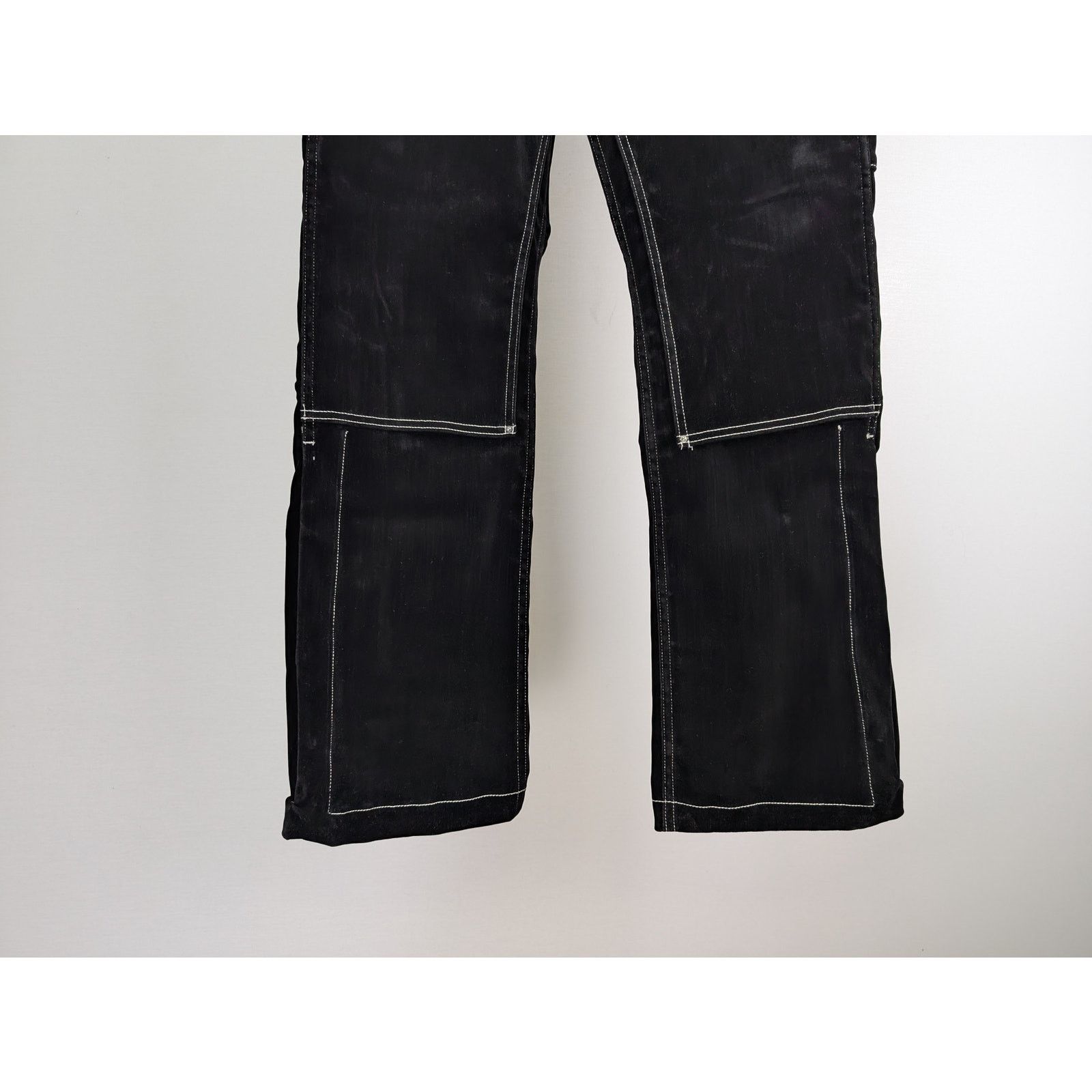 Amiri o1rshd1 Flocked Carpe Jean in Black Size US 32 / EU 48 - 3 Thumbnail