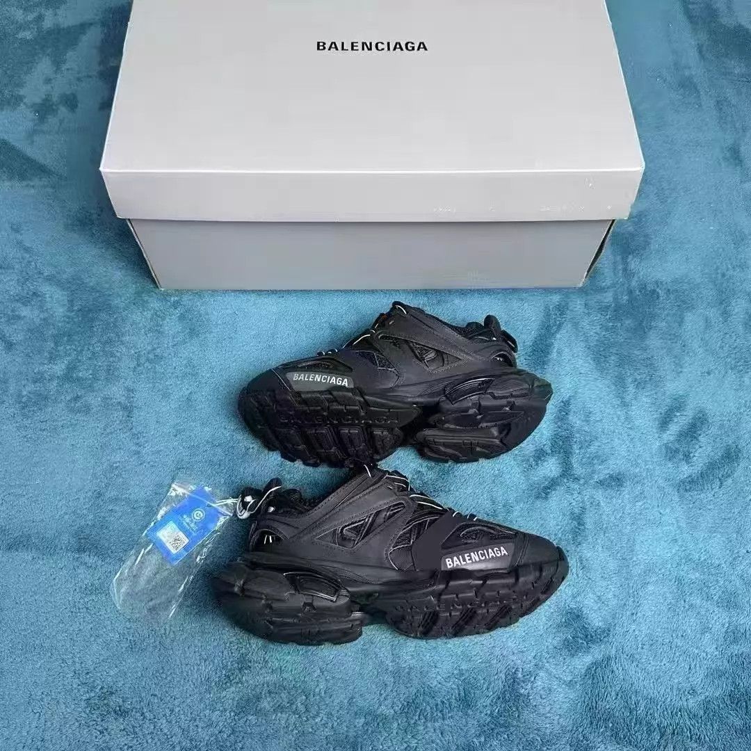 Balenciaga Balenciaga Track Black 36 Like New With Accessories Size US 5.5 / IT 35.5 - 3 Thumbnail