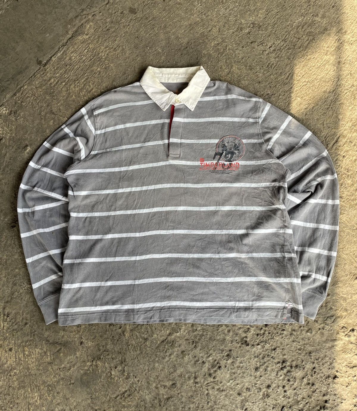 Timberland Rugby Shirt Timberland Size US L / EU 52-54 / 3 - 1 Thumbnail