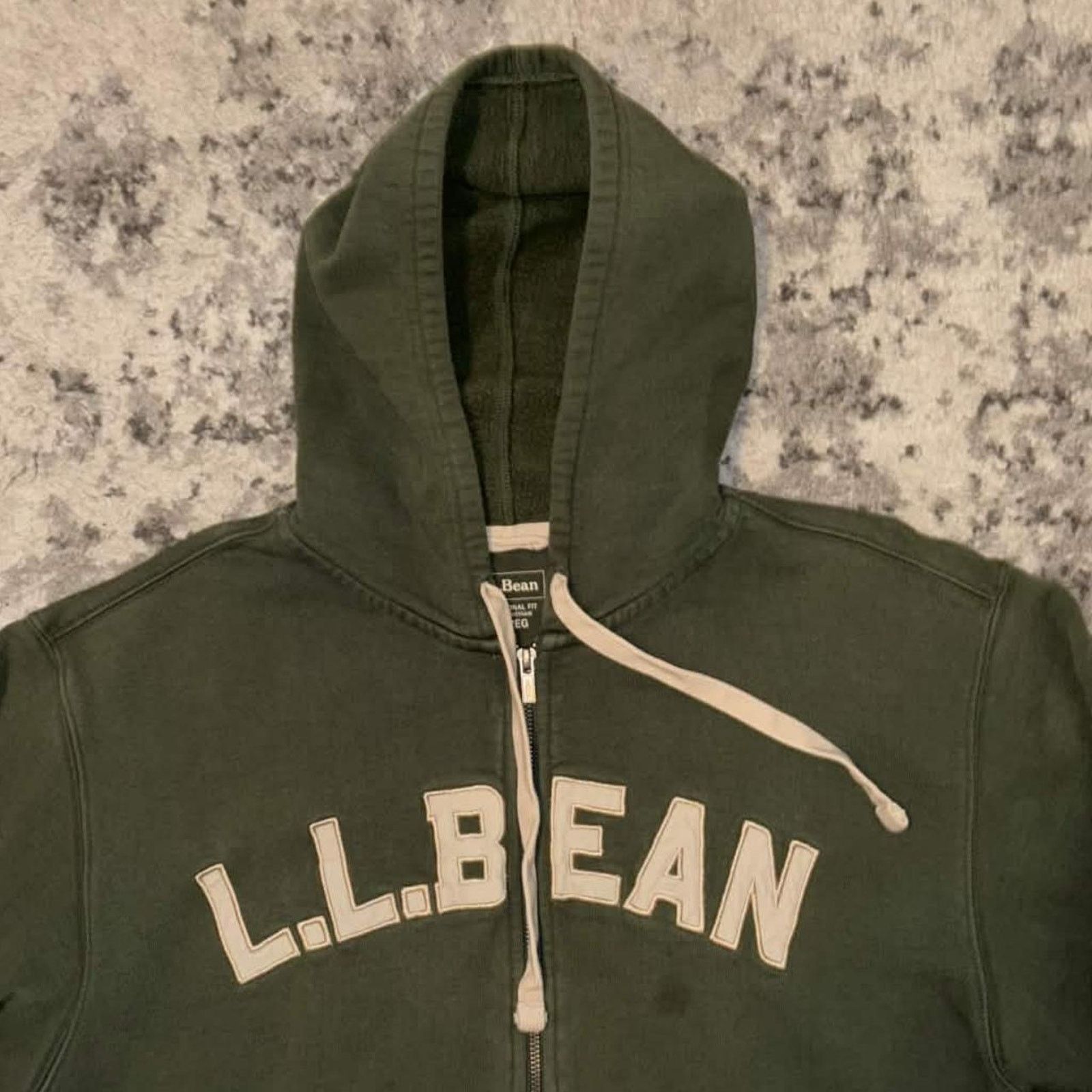 L.L. Bean Vintage L.L. Bean Spellout Zip Up Sweater Size US M / EU 48-50 / 2 - 2 Thumbnail