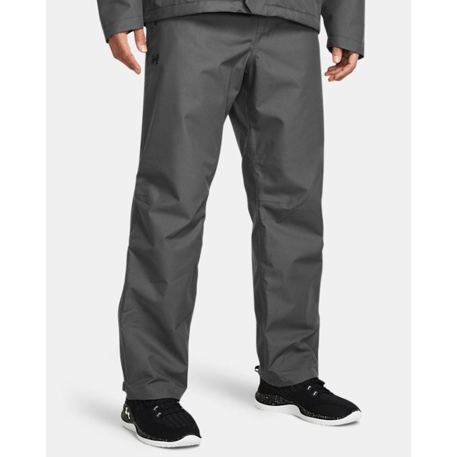 Under Armour Under Armour Stormproof Gray Lined Rain Pants Mens Size S Size US 34 / EU 50 - 1 Thumbnail