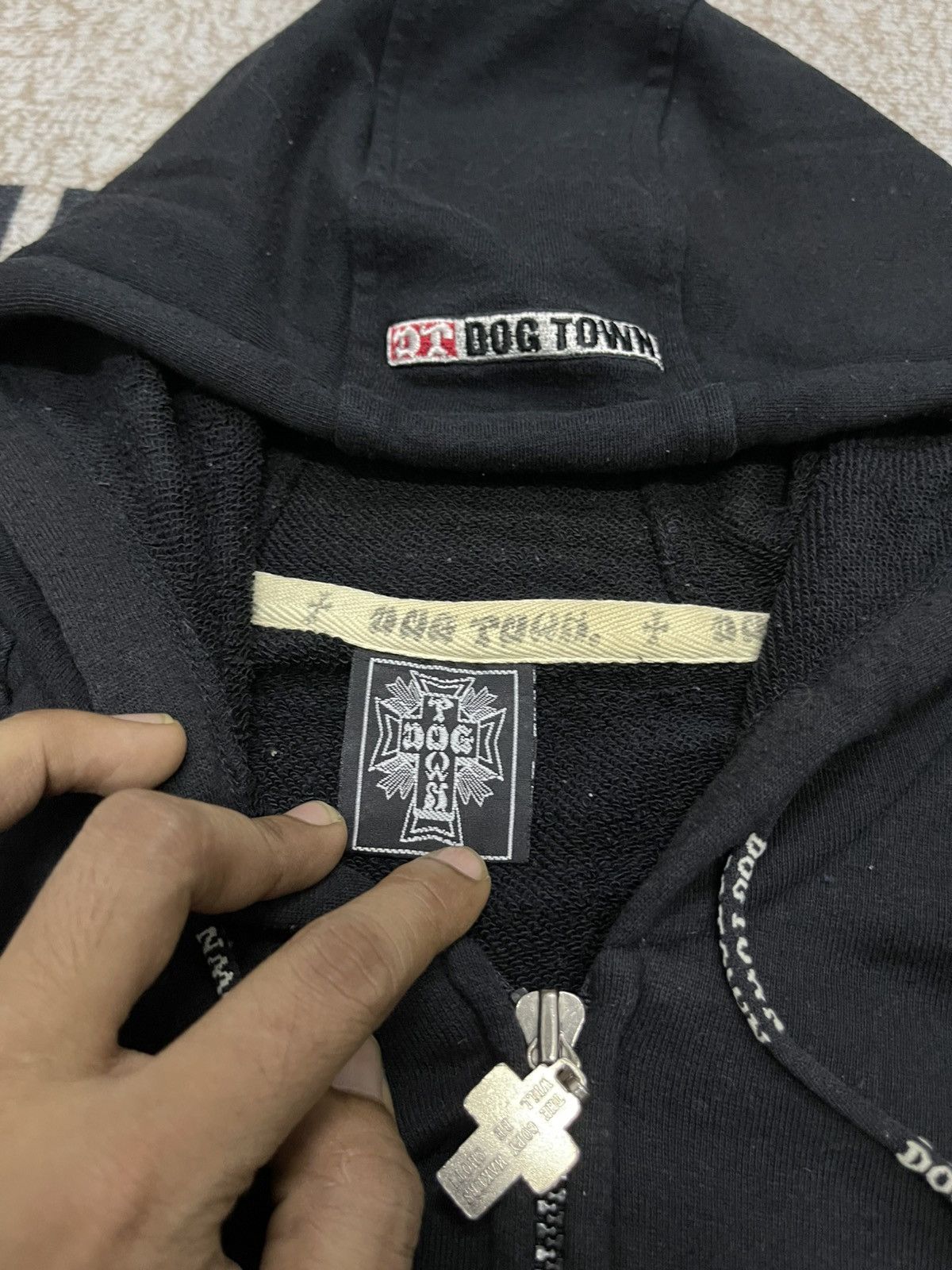 Dogtown VINTAGE Y2K DOGTOWN STREET COOL GUYS HOODIE ZIPPER Size US L / EU 52-54 / 3 - 14 Thumbnail