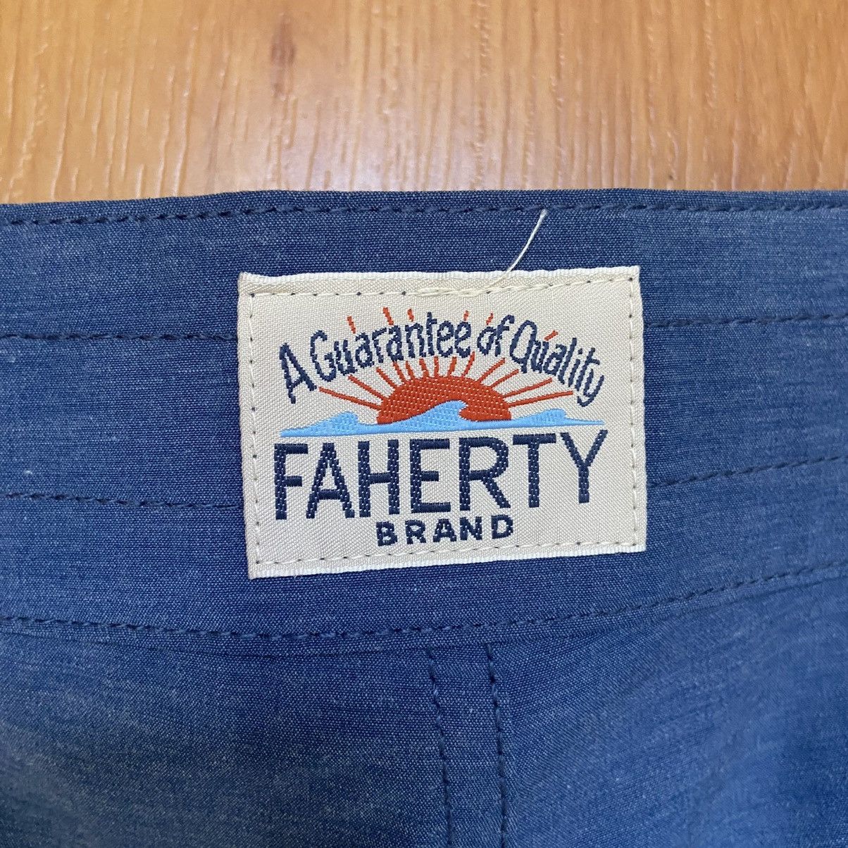 Faherty NWT Faherty Retro Surf Stripe 7” Board Shorts Trunks Mens 40 Size US 40 / EU 56 - 7 Thumbnail