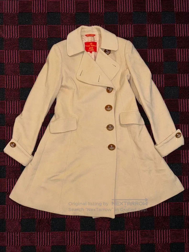 Vivienne Westwood Vivienne Westwood Off-white coat Size M / US 6-8 / IT 42-44 - 3 Thumbnail