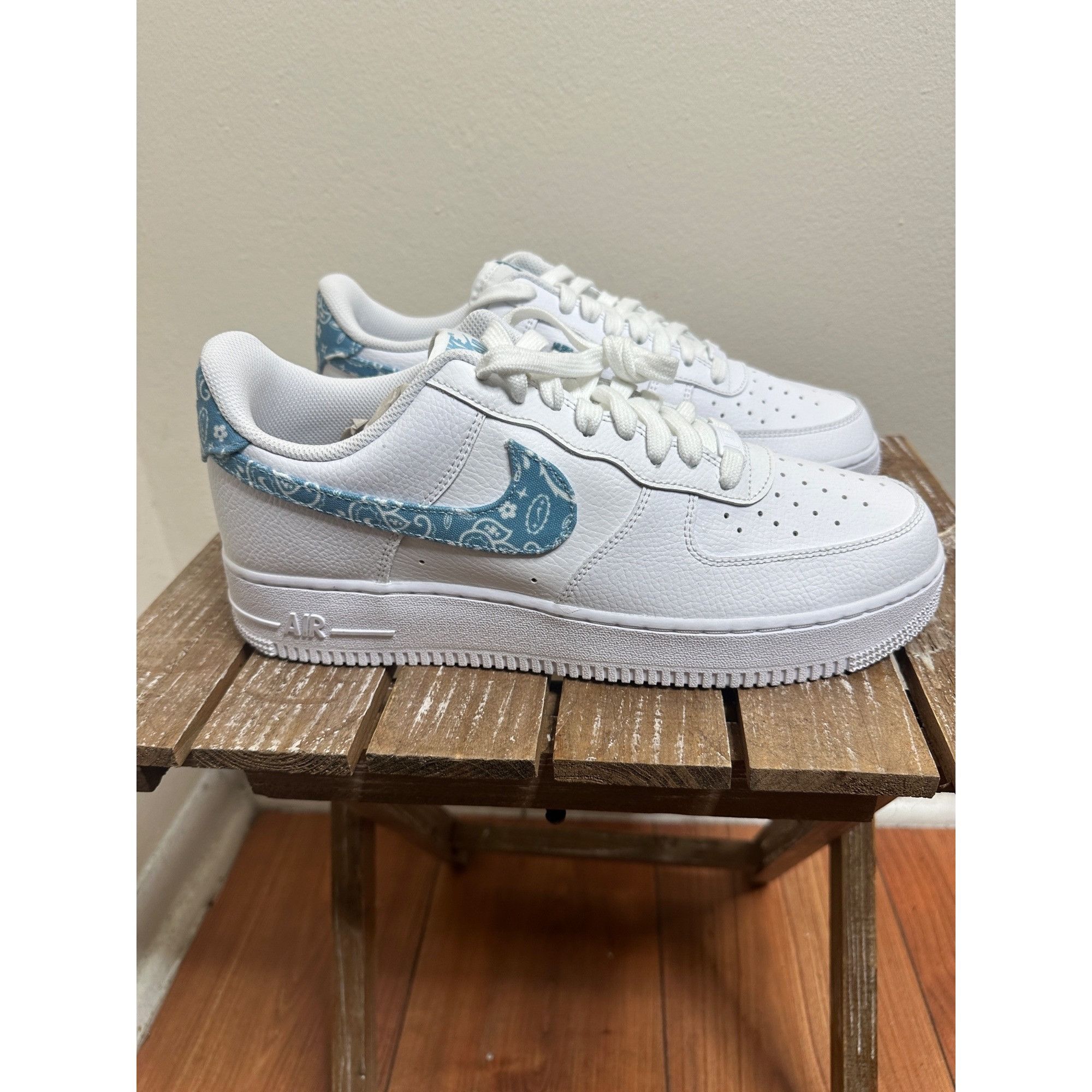 Nike Airforce 1 Low ‘07 Essential Blue Paisleys ( WMNS )
