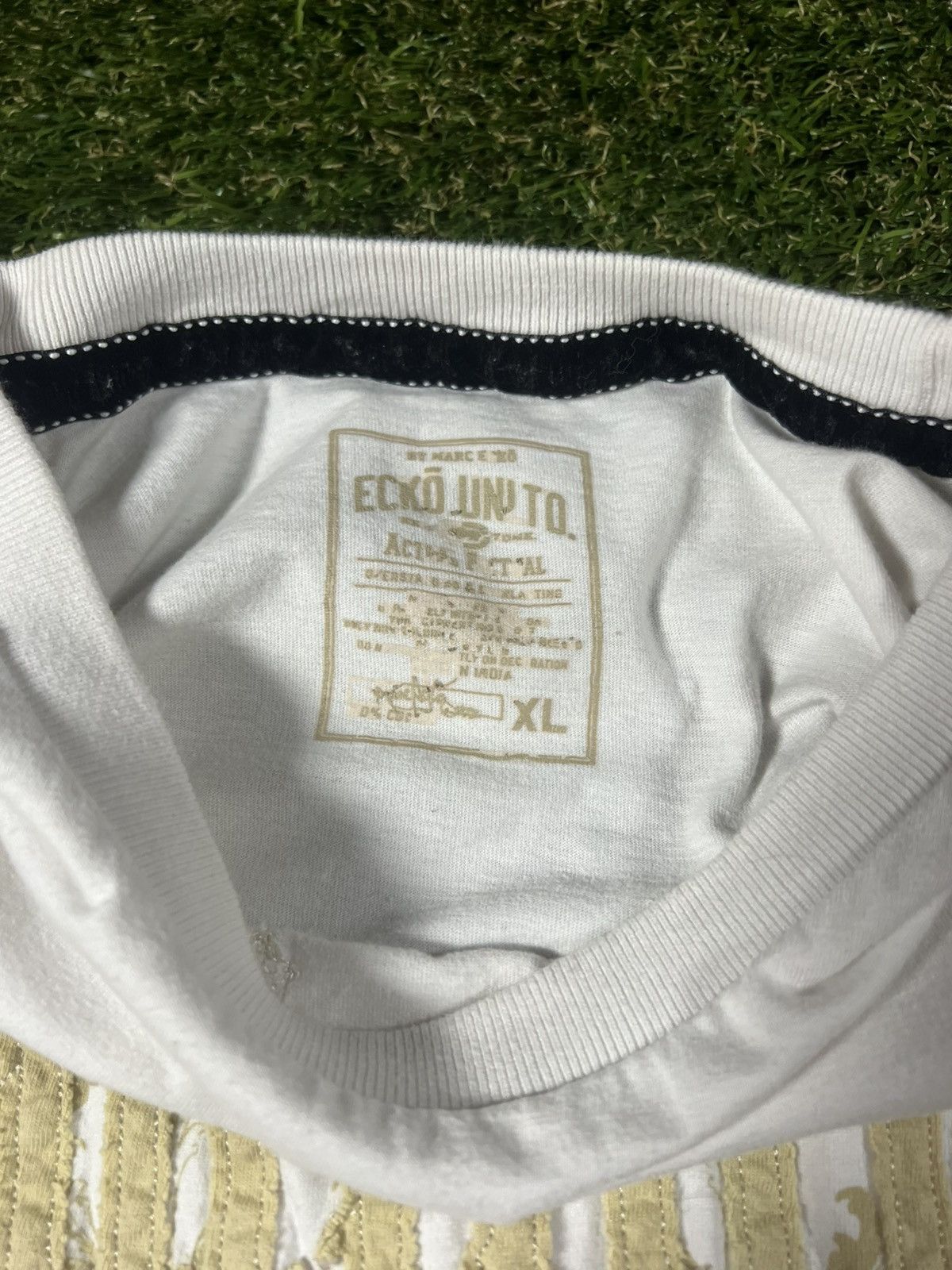 Ecko Unltd. Vintage Y2k Ecko Unlimited Essential Affliction Style Tee Size US XL / EU 56 / 4 - 3 Thumbnail