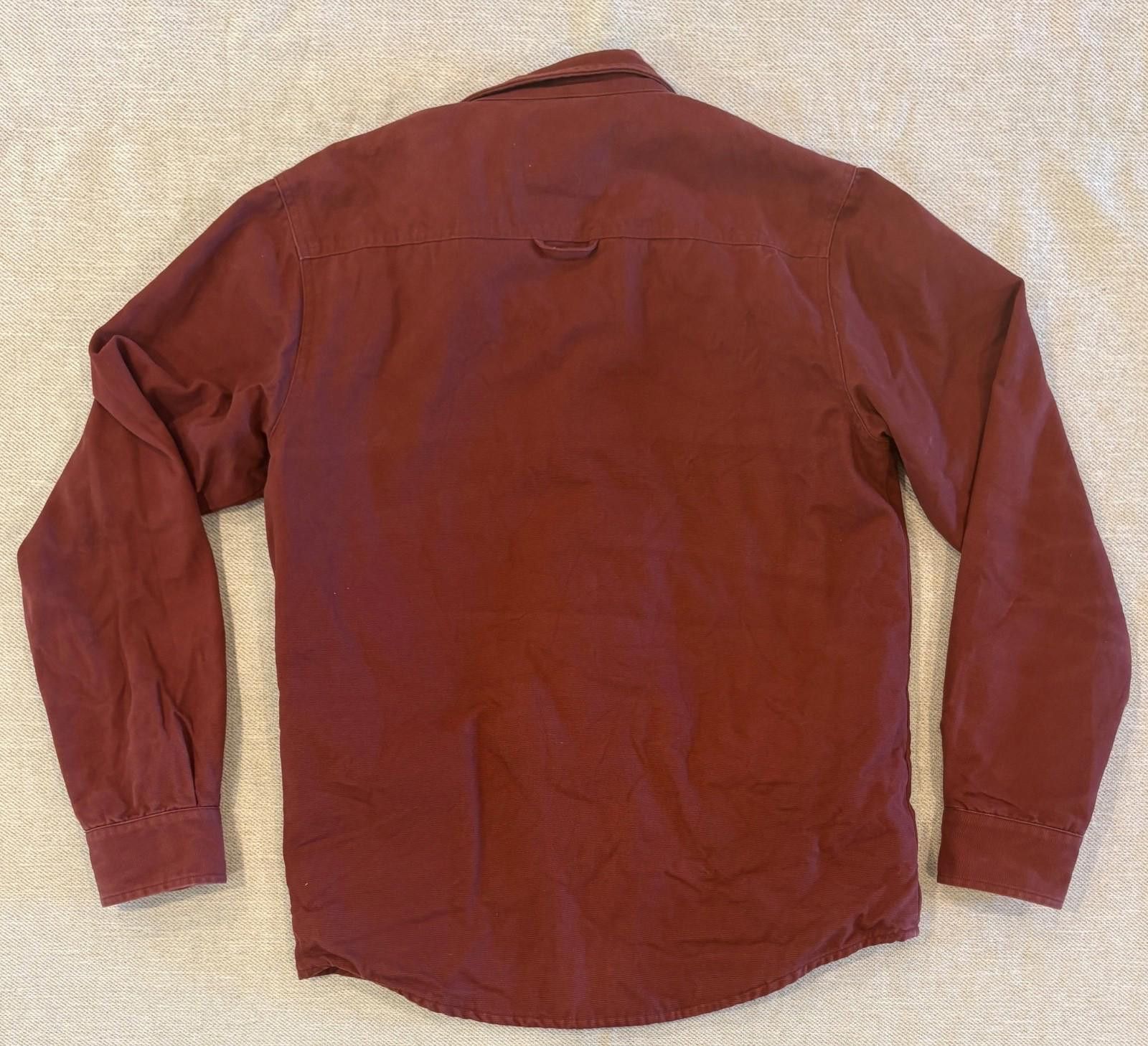 Benny Gold Benny Gold San Francisco Canvas Shirt Jacket Rust Size L Size US L / EU 52-54 / 3 - 11 Thumbnail