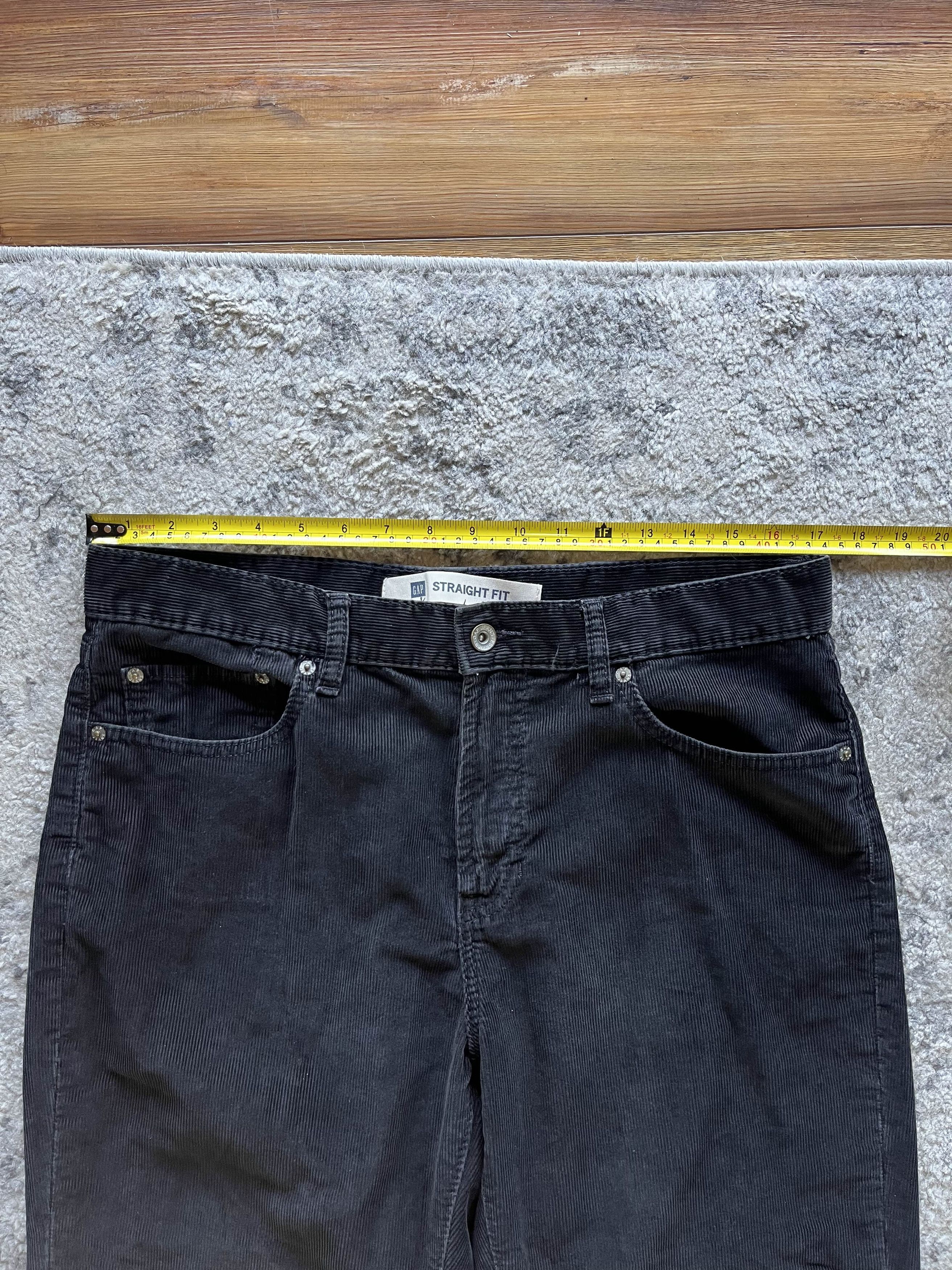 Gap Y2K Baggy Gap Corduroy Black Pants Size US 34 / EU 50 - 7 Thumbnail