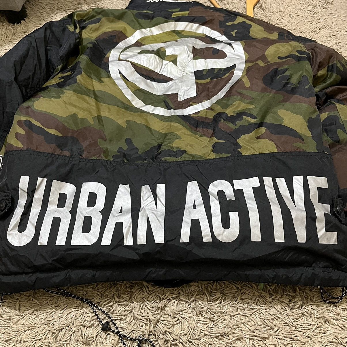 Southpole Y2K SOUTHPOLE Hiphop Reversible Down Puffer Jacket Size US S / EU 44-46 / 1 - 15 Thumbnail