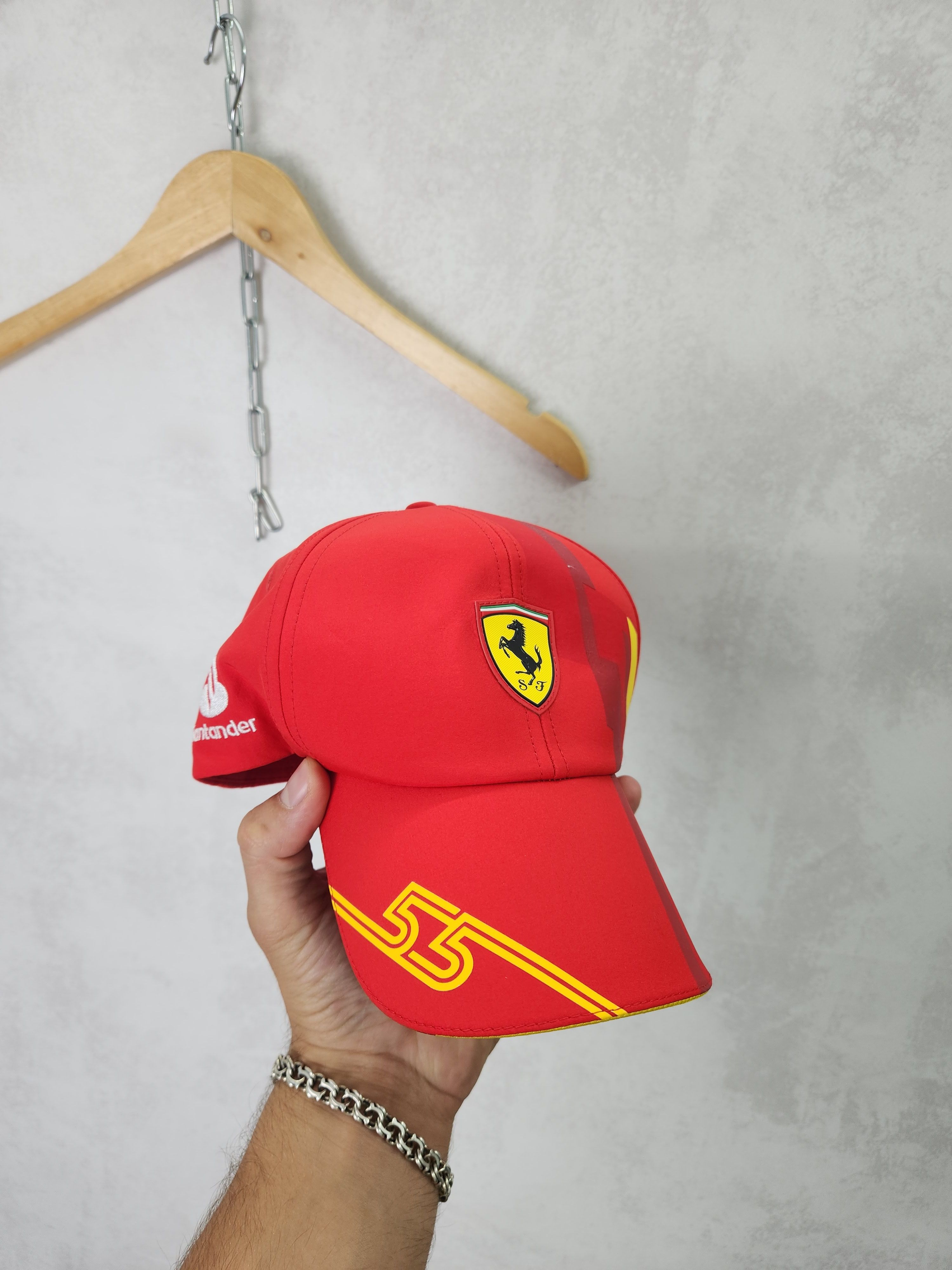 Ferrari × Puma Puma Ferrari D1 23 Special Edition Sainz red adjustable cap Size ONE SIZE - 1 Thumbnail