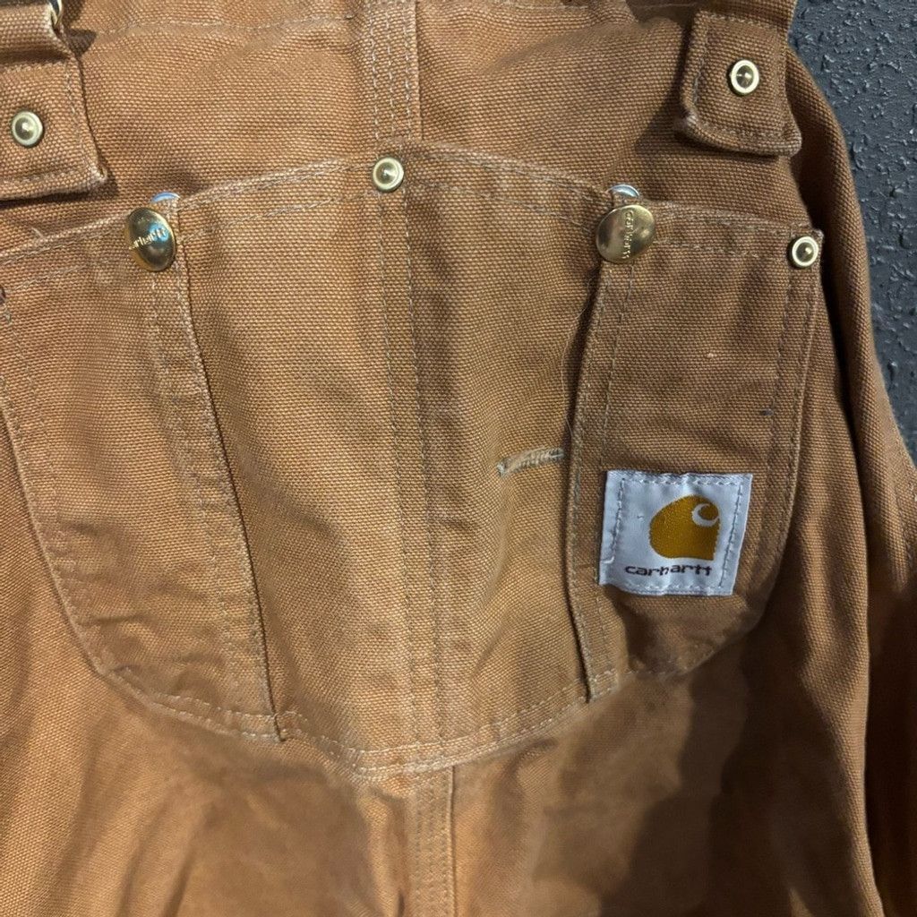 Carhartt Carhartt Tan Work Overalls Size US 32 / EU 48 - 3 Thumbnail