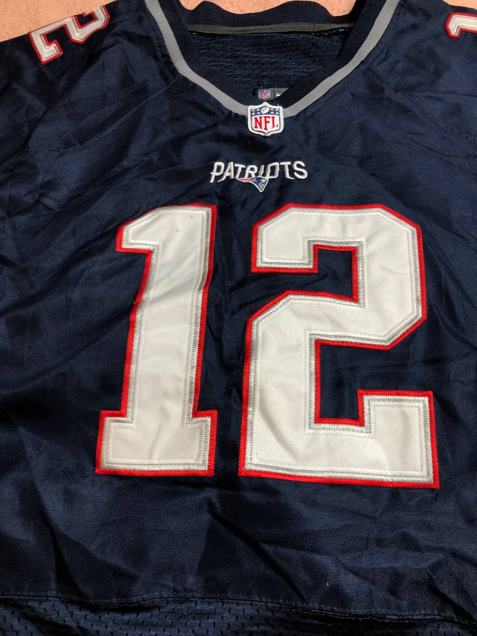Nike Vintage Nike England Brady №12 Football Jersey Size XL Size US XL / EU 56 / 4 - 7 Thumbnail