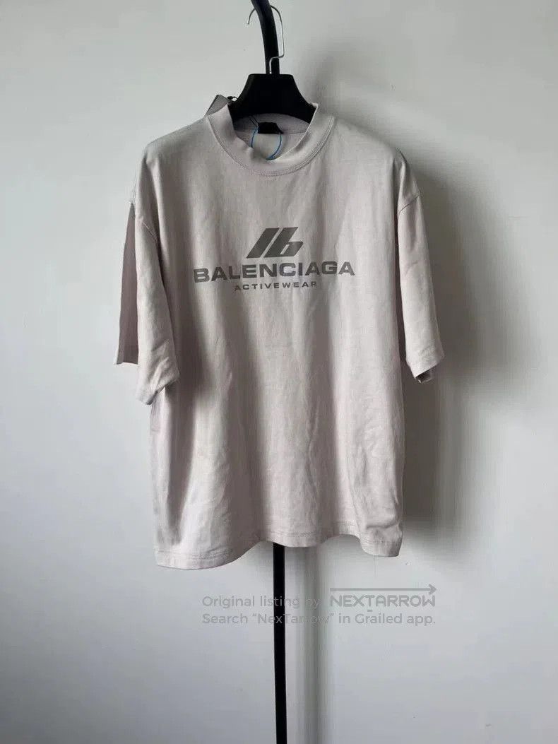 Balenciaga Balenciaga Activewear Logo Print T-Shirt. Size US XS / EU 42 / 0 - 1 Thumbnail