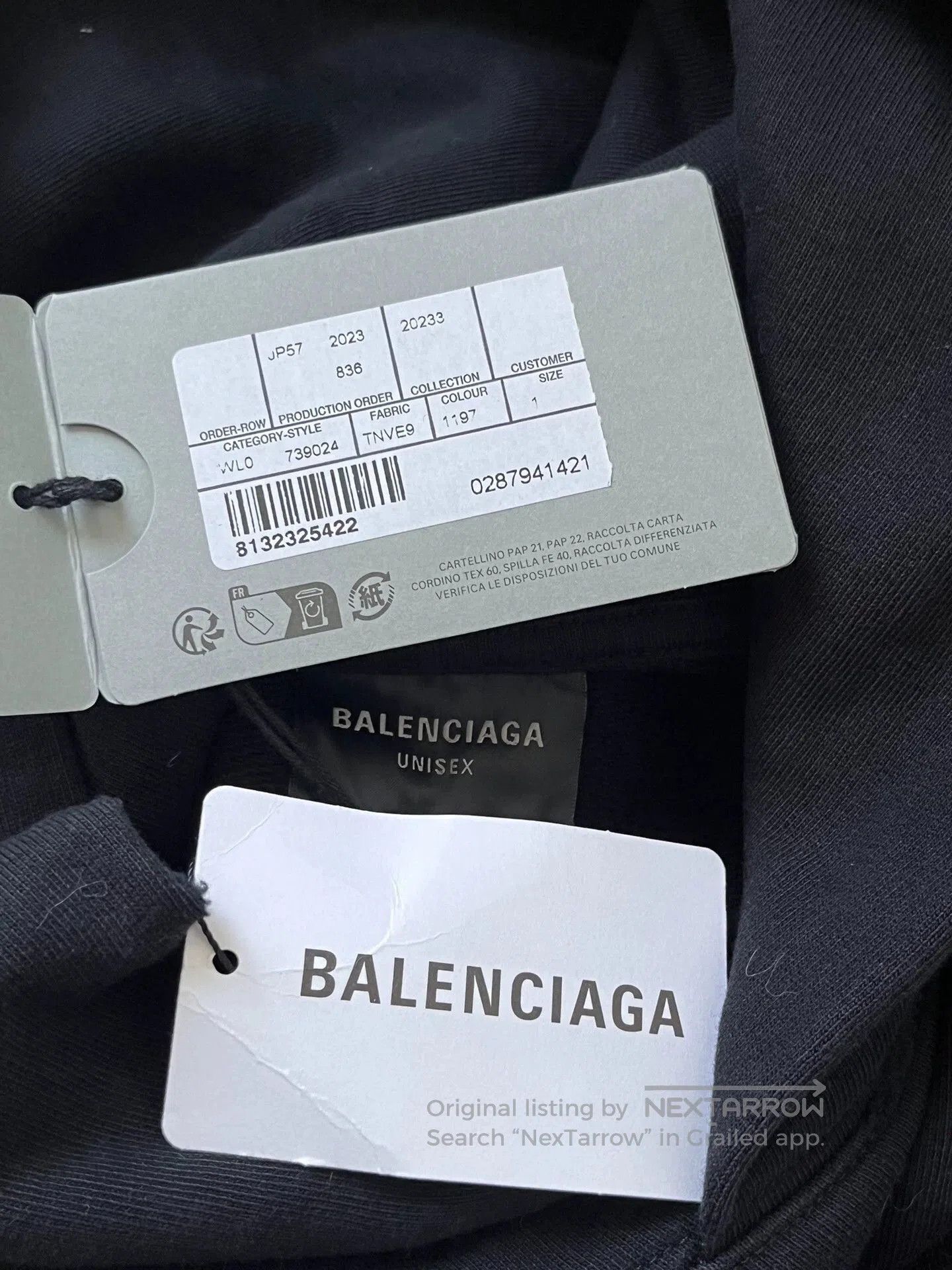 Balenciaga Balenciaga Colorblock Logo Print Sweatshirt. Size US M / EU 48-50 / 2 - 5 Thumbnail