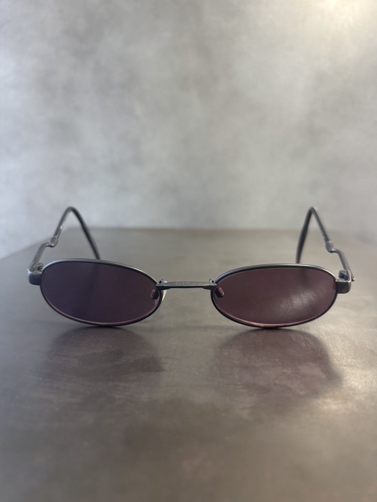 Japanese Brand 1990s Kubo Nakamura Sunglasses Frames Vintage Metal JPG Size ONE SIZE - 5 Thumbnail