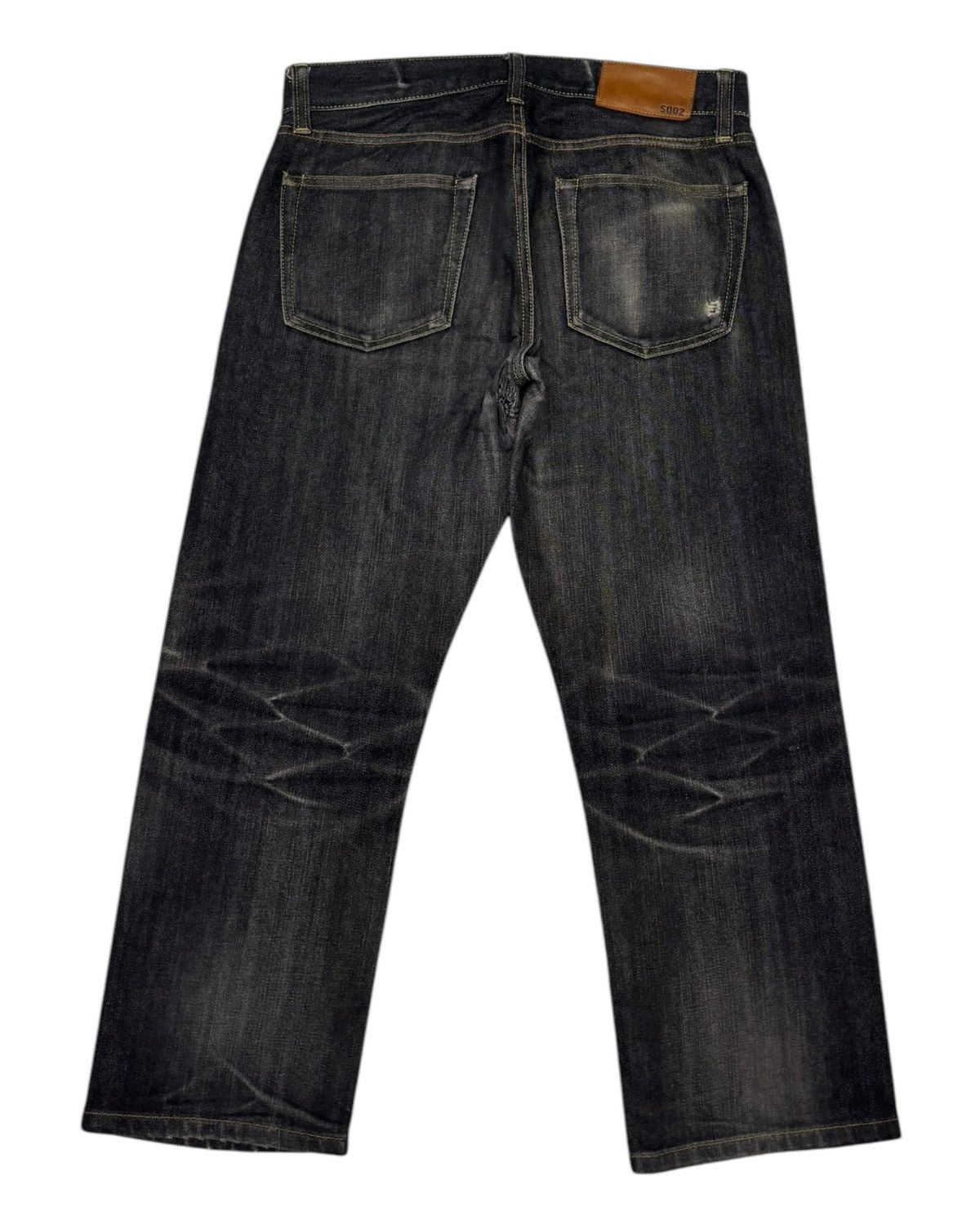 Undercover × Uniqlo DISTRESSED DENIM S002 UNIQLO SELVEDGE JEANS UNDERCOVER STYLE Size US 32 / EU 48 - 9 Thumbnail