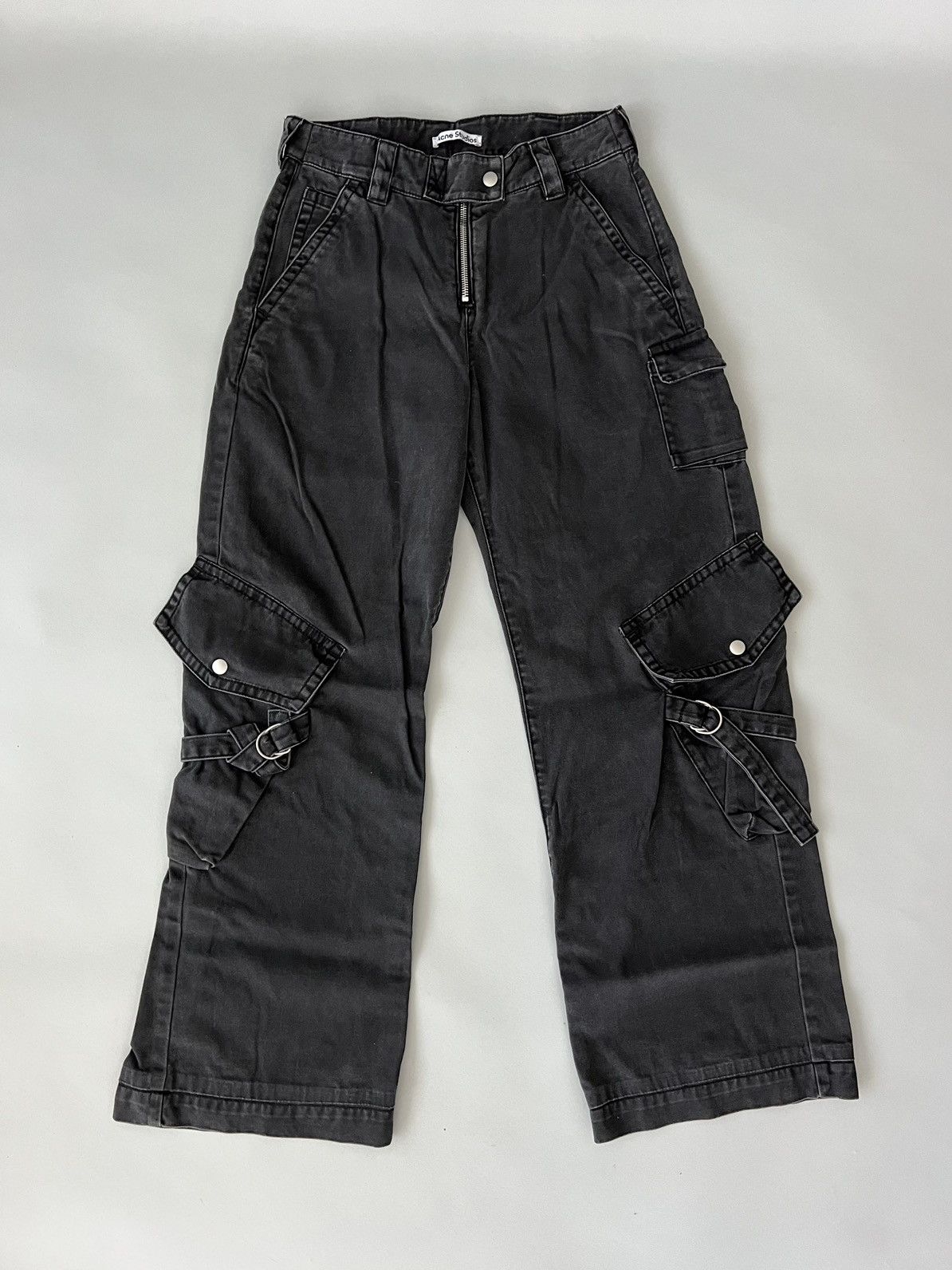 Acne Studios Acne Studios Flared Cargo Pants Size US 27 - 3 Thumbnail