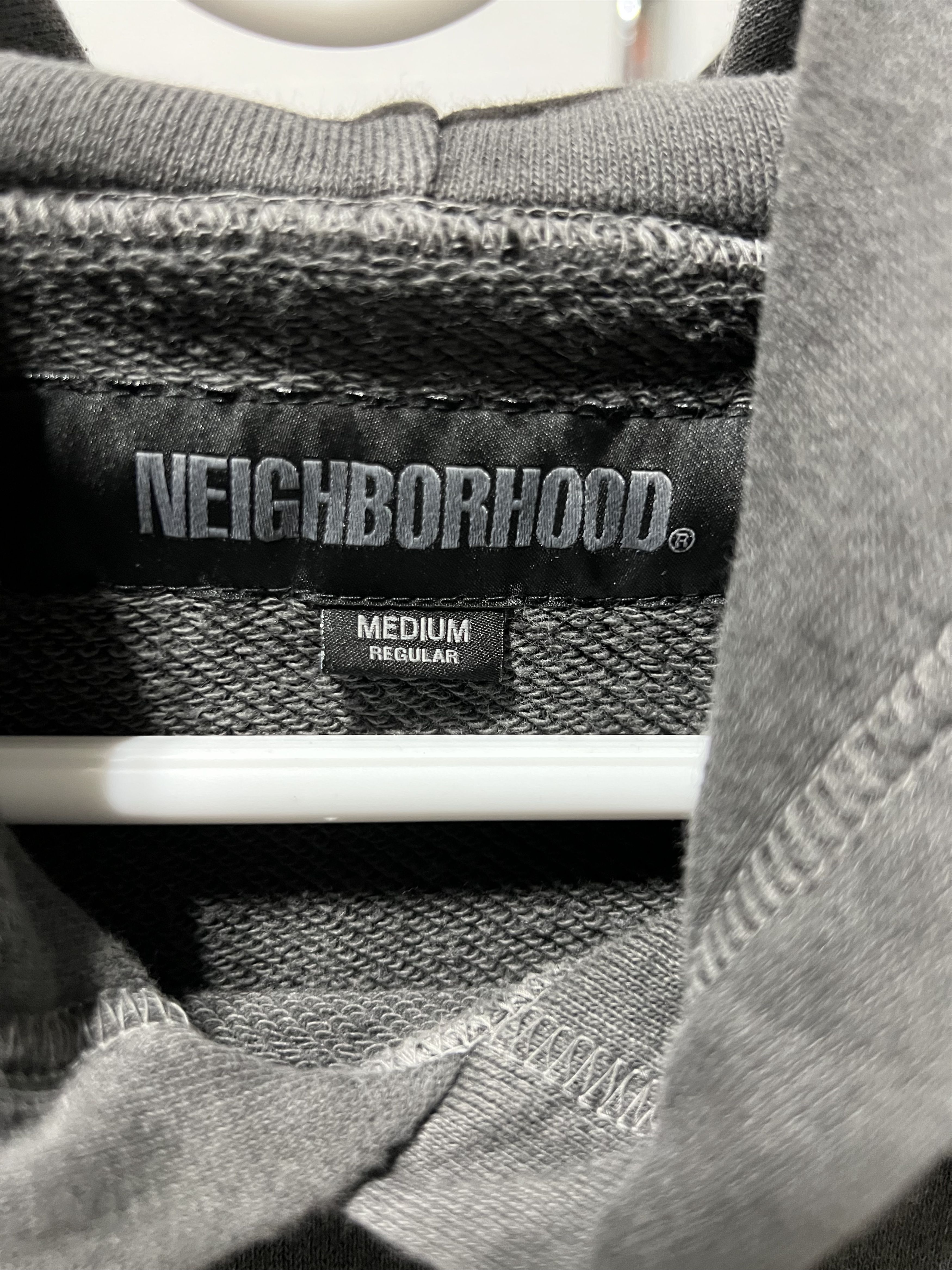 Neighborhood Neighborhood Pigment Dyed Hoodie 'Black' Size US M / EU 48-50 / 2 - 3 Thumbnail