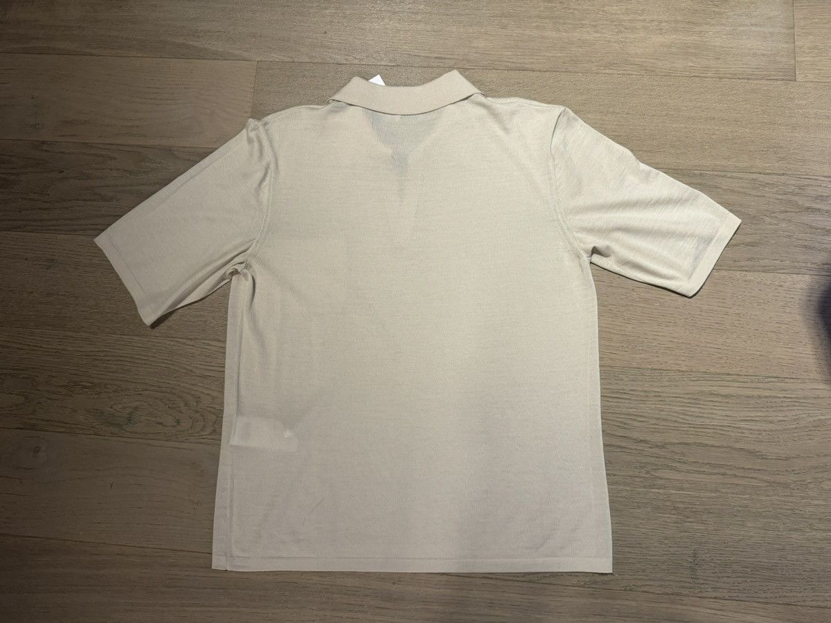 Yves Saint Laurent Johnny-Collar Knit Polo Shirt Size US L / EU 52-54 / 3 - 6 Thumbnail