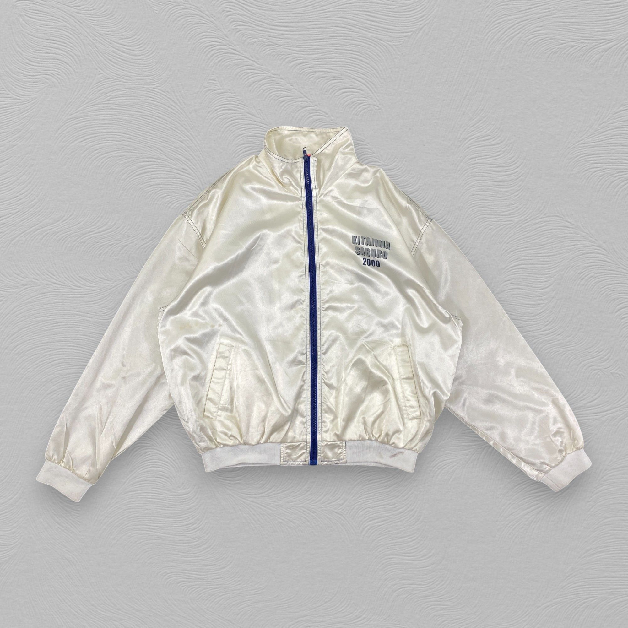 Japanese Brand Vintage Saburo Kitajama Satin Jacket -J049 Size US L / EU 52-54 / 3 - 2 Thumbnail