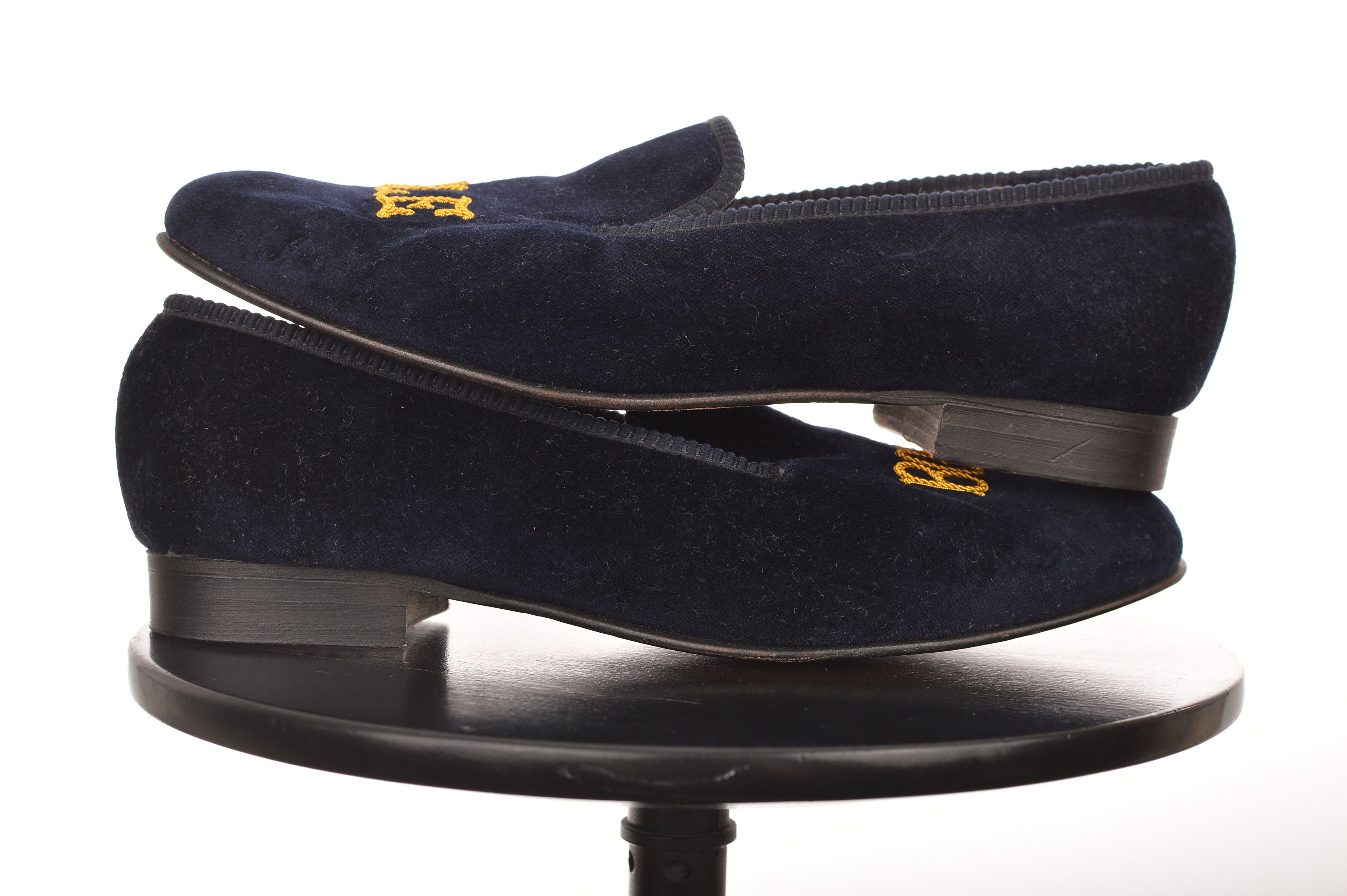 New & Lingwood New & Lingwood Navy Loafers Shoes Bone Idle Size US 9 / EU 42 - 5 Thumbnail