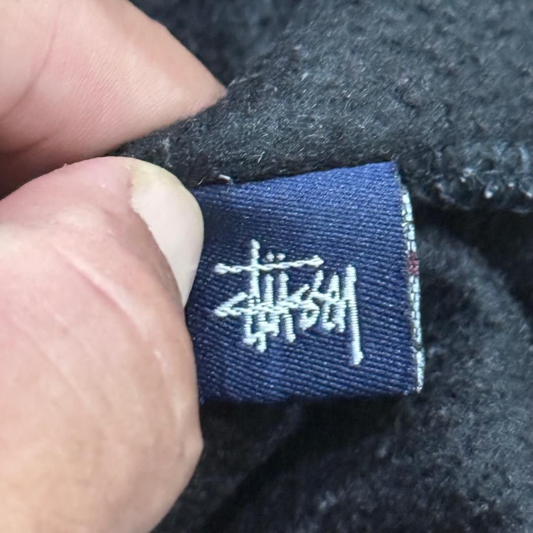 RARE🔥 VTG 90S STUSSY X NIKE AF1 SWEATSHIRT DISTRESSED FADED