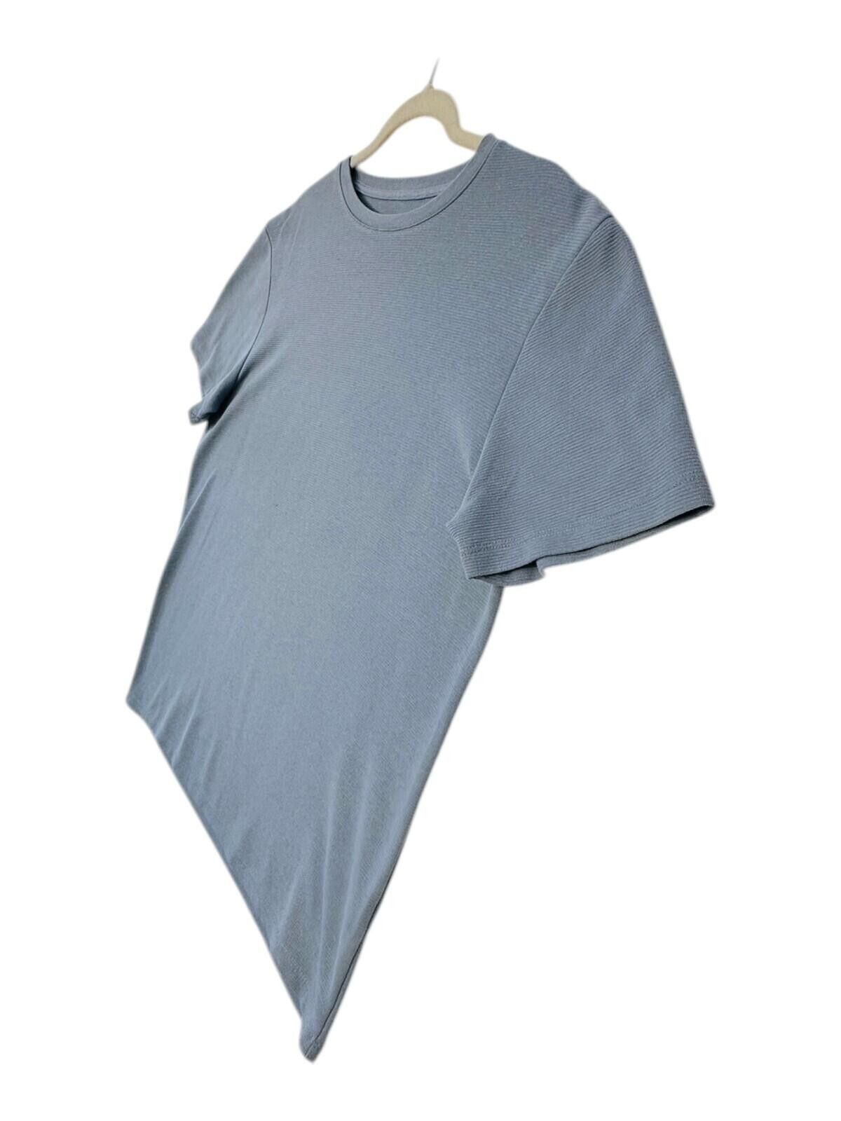 Primark Primark T-Shirt Men's UK Size XL Blue Textured Short Sleev Size US XL / EU 56 / 4 - 6 Thumbnail