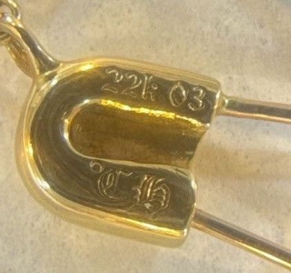 Chrome Hearts Chrome Hearts Safety Pin Necklace W/ Diamond Size ONE SIZE - 11 Thumbnail