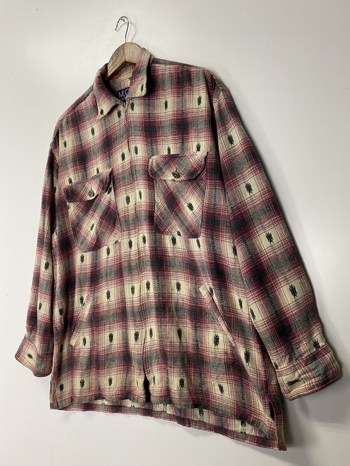 Equipment × Flannel × Vintage Vintage M.O.G Equipment Flannel Size US L / EU 52-54 / 3 - 4 Thumbnail