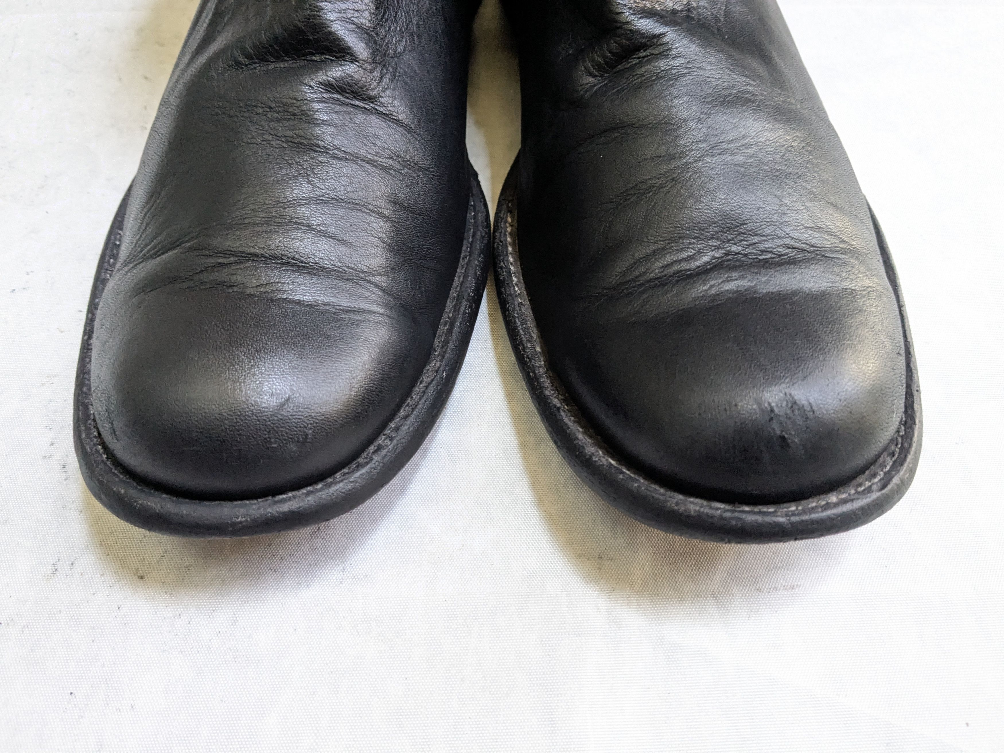 Frye Frye Engineer Boots Black Leather 9.5 Motorcycle Biker Size US 9.5 / EU 42-43 - 3 Thumbnail